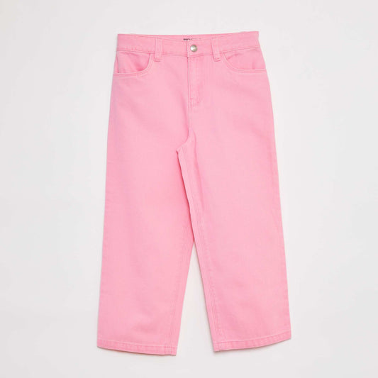 Pantalon denim cropped ROSE