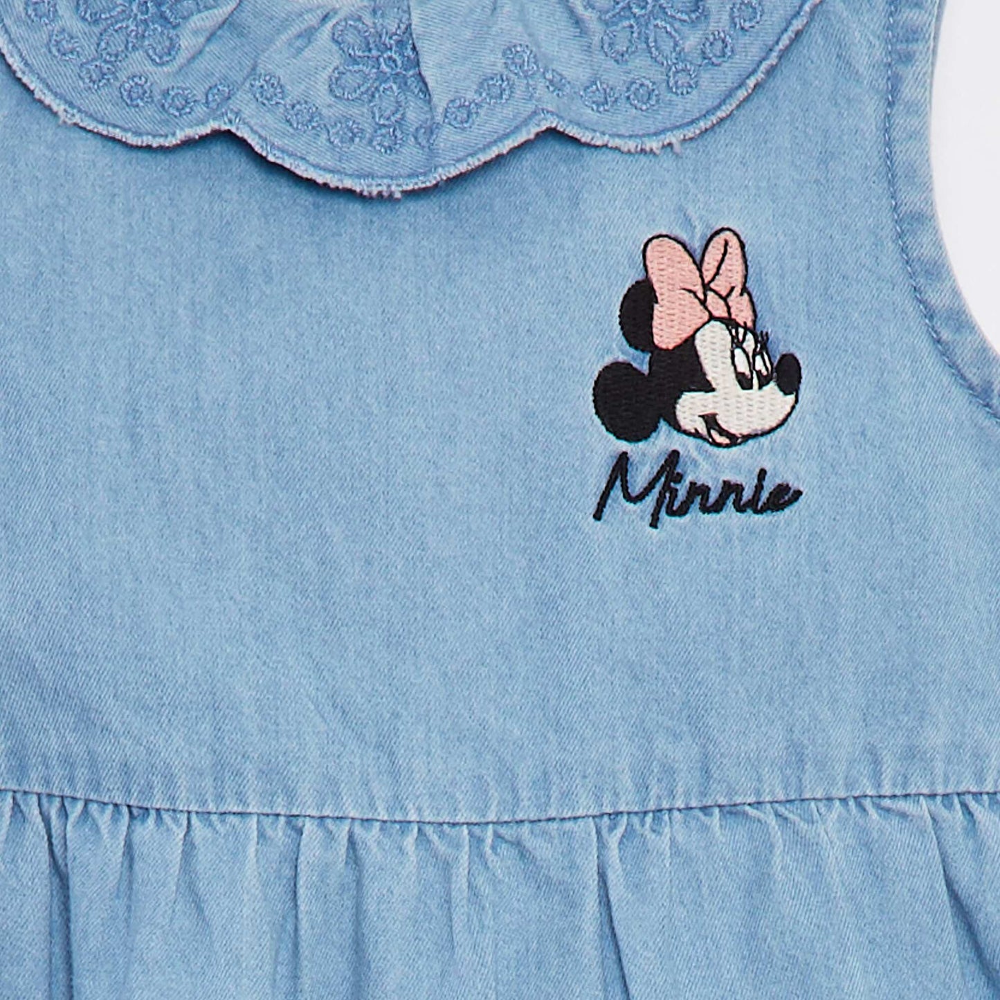 Combinaison pantalon 'Minnie' 'Disney' + bandeau pour cheveux - 2 pièces BLEU