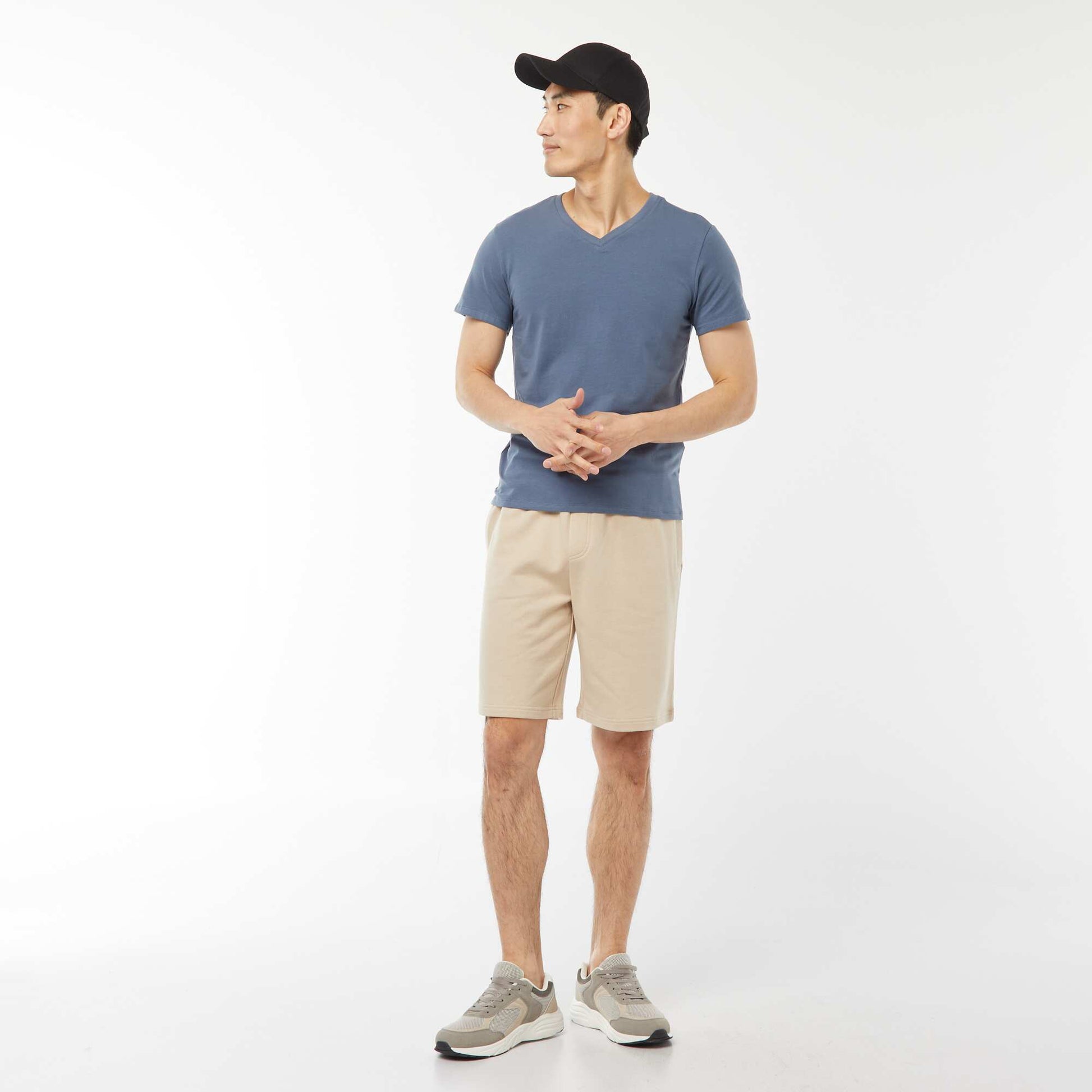 Tee-shirt regular stretch BLEU