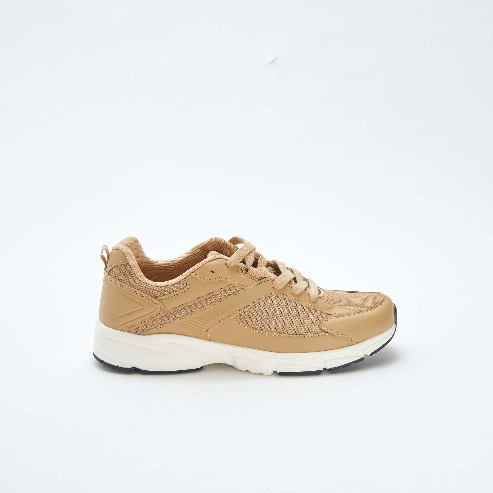 Baskets running en mesh BEIGE