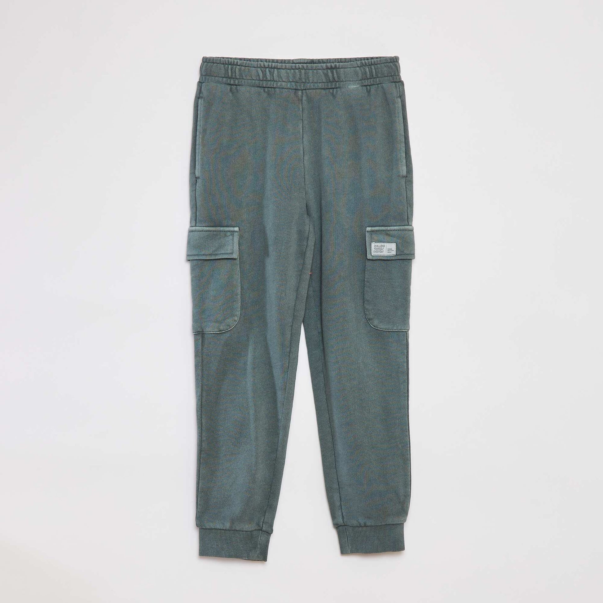 Pantalon de jogging multipoche VERT