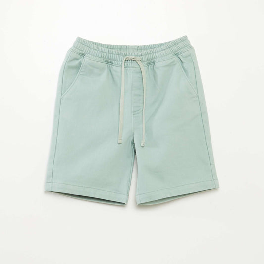Short en denim VERT