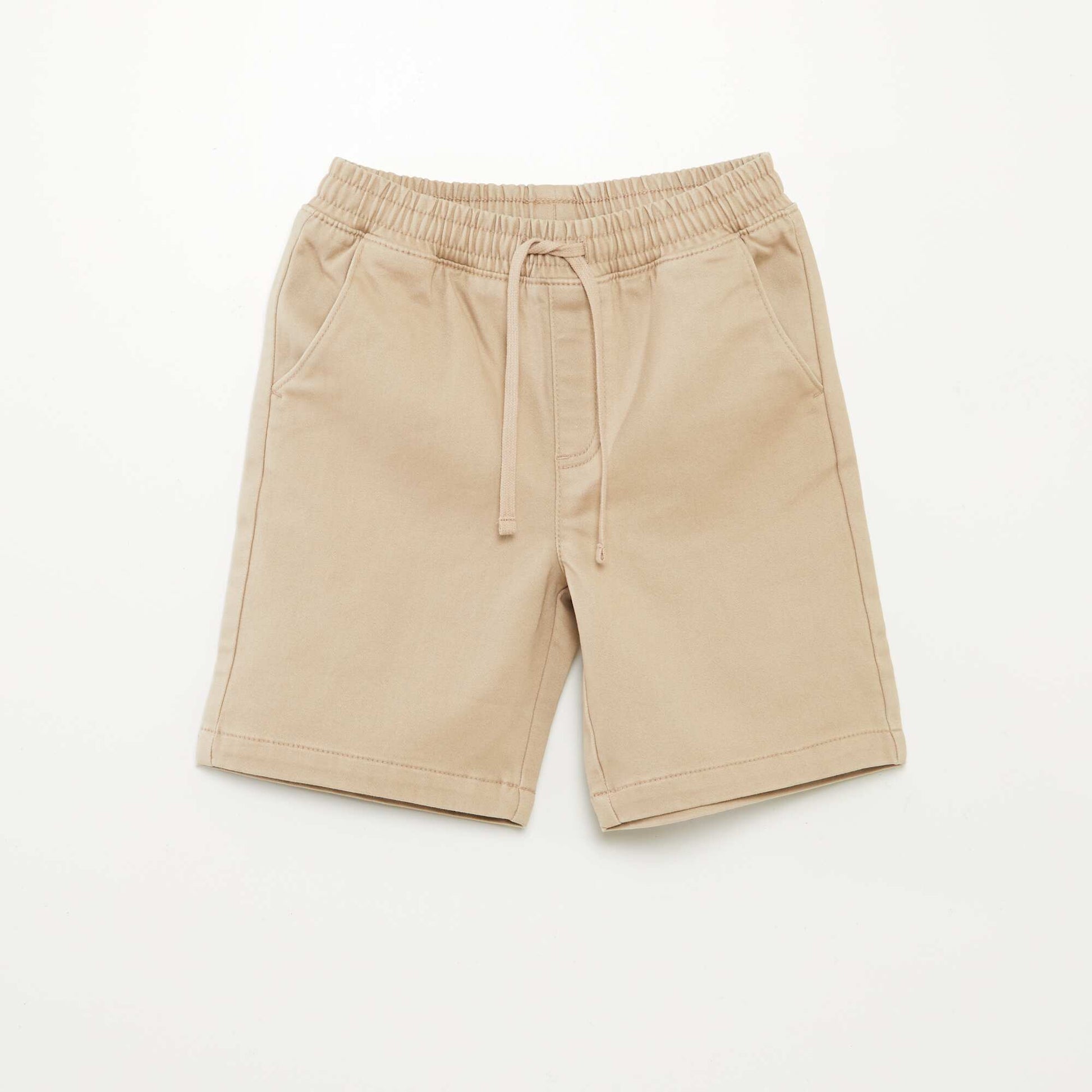 Short en denim BEIGE