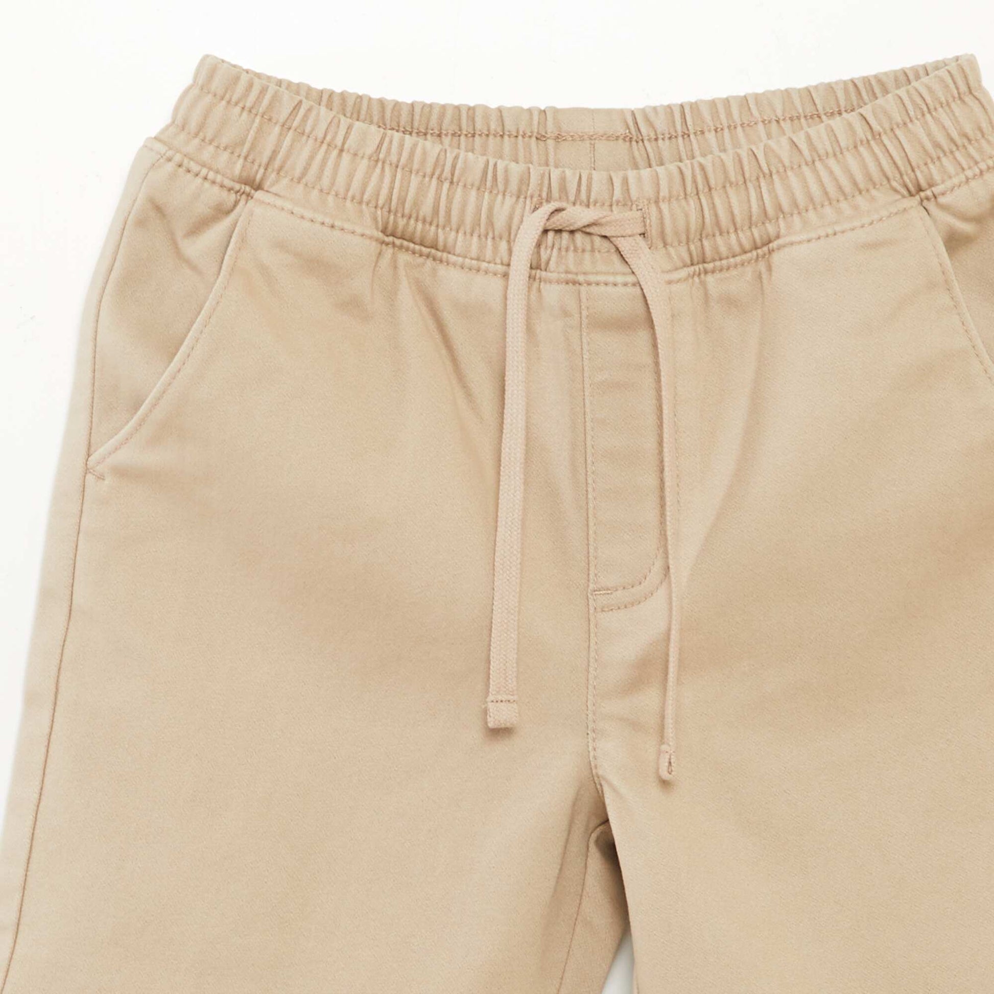 Short en denim BEIGE