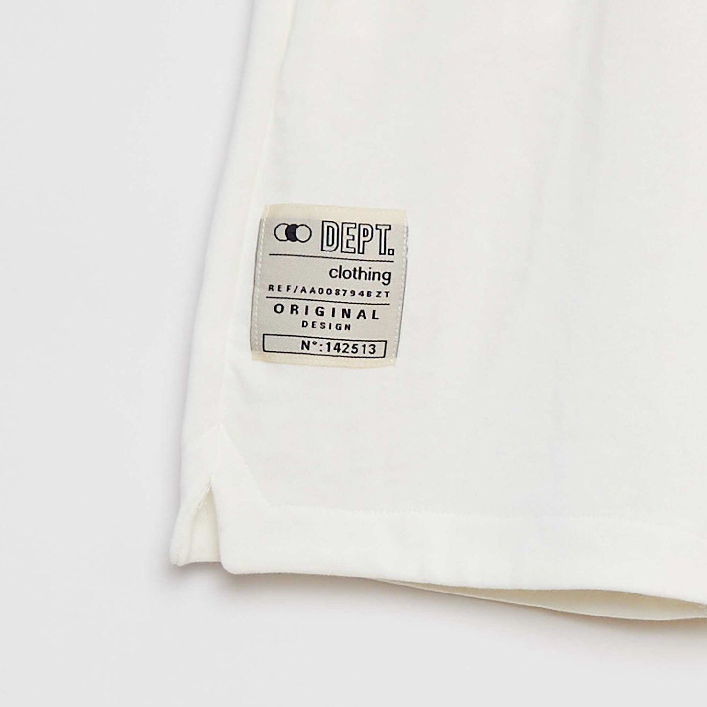 Short de sport avec taille contrastée BEIGE