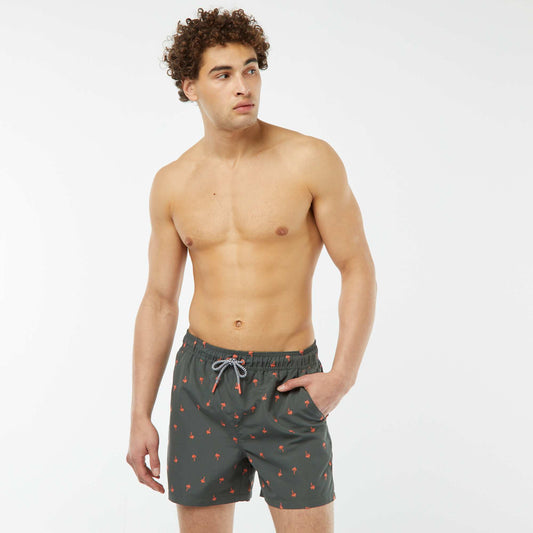 Short de bain KAKI