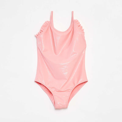Maillot de bain glitter - 1 pièce ROSE