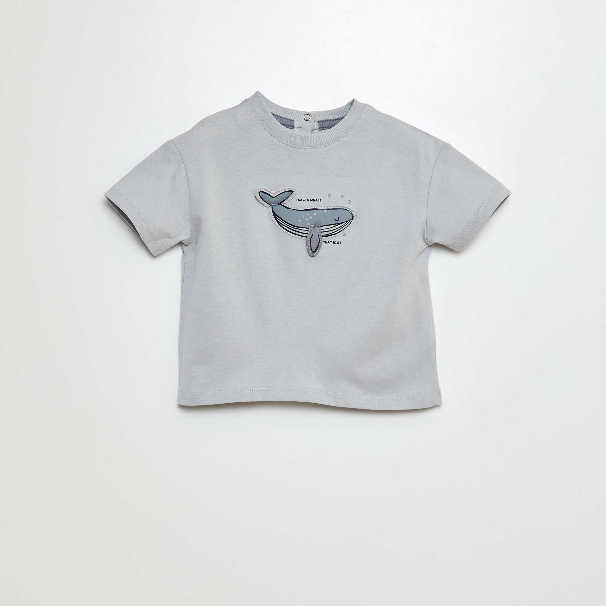 T-shirt à imprimé animé BLEU