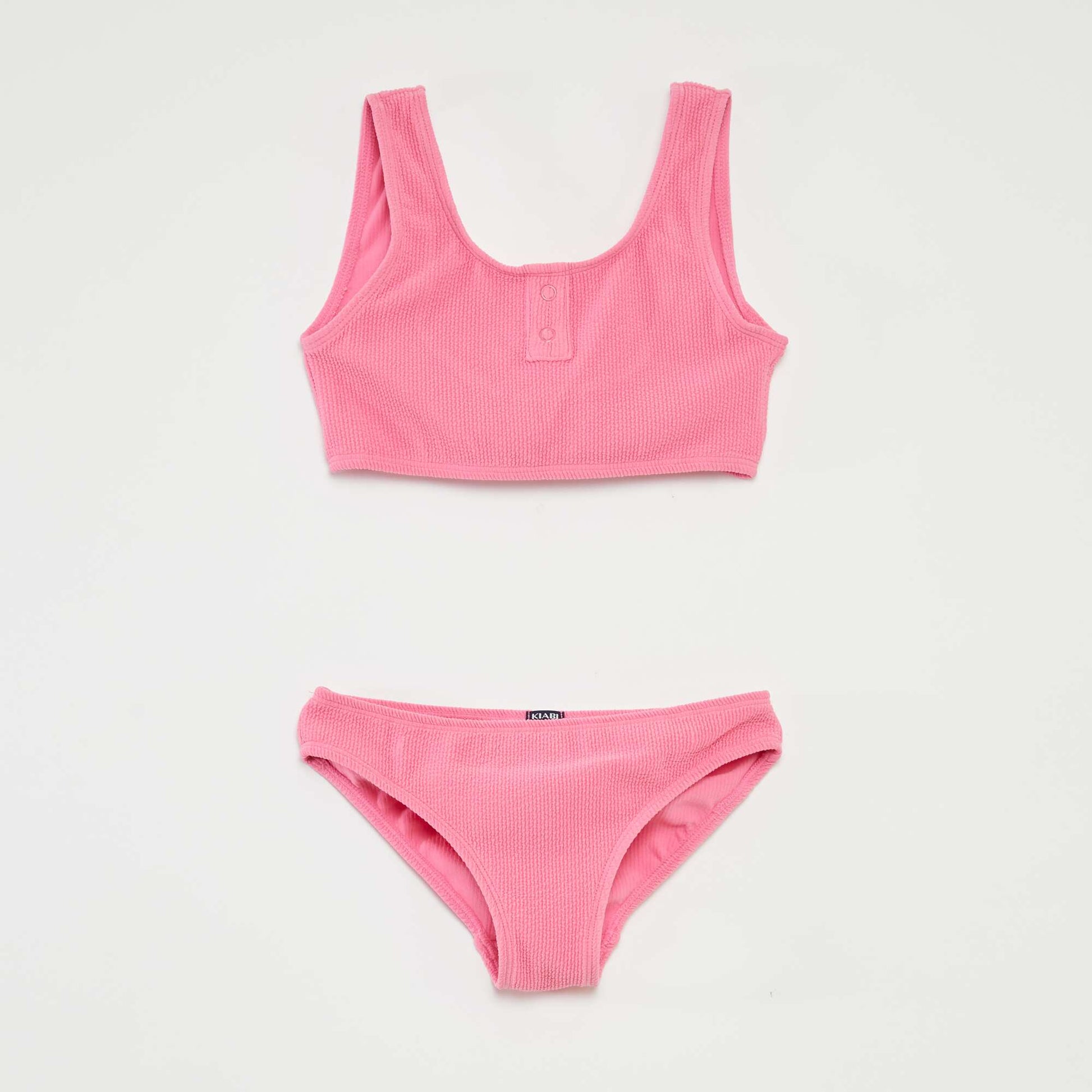Maillot de bain uni - 2 pièces ROSE