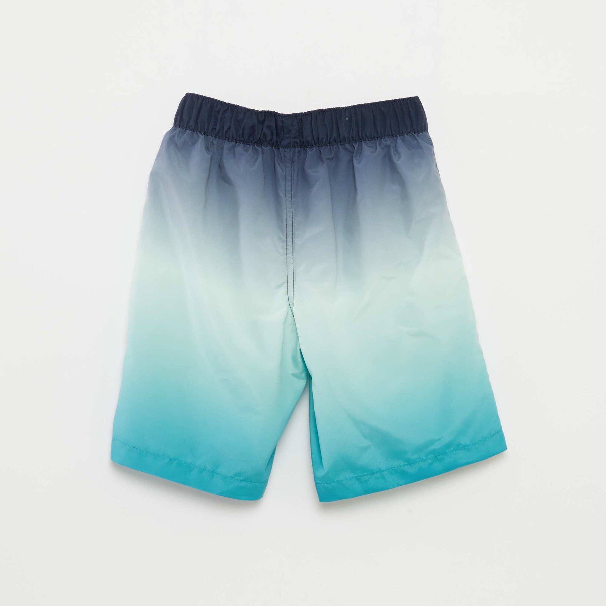 Short de bain long dégradé BLEU