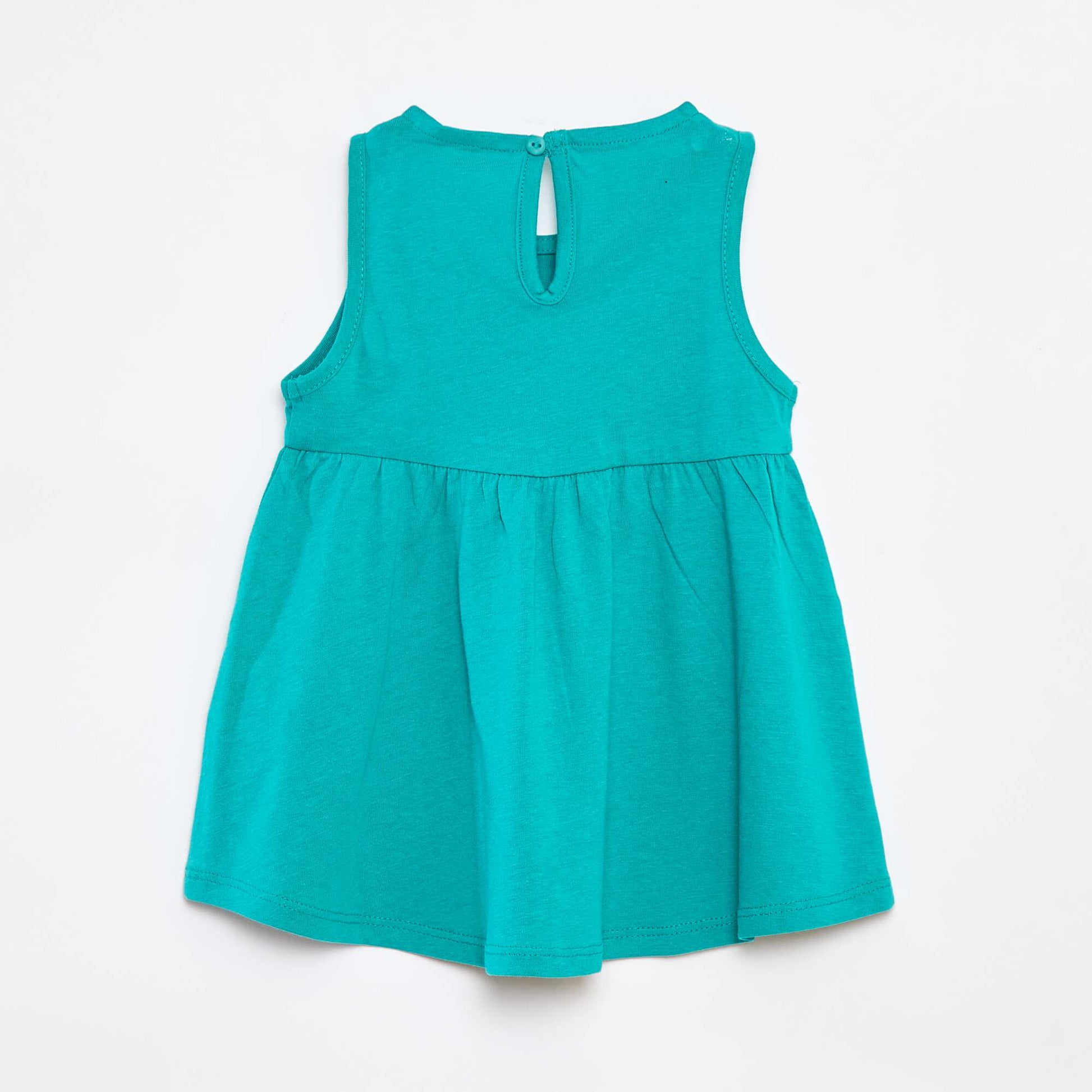 Robe à bretelles avec imprimé VERT