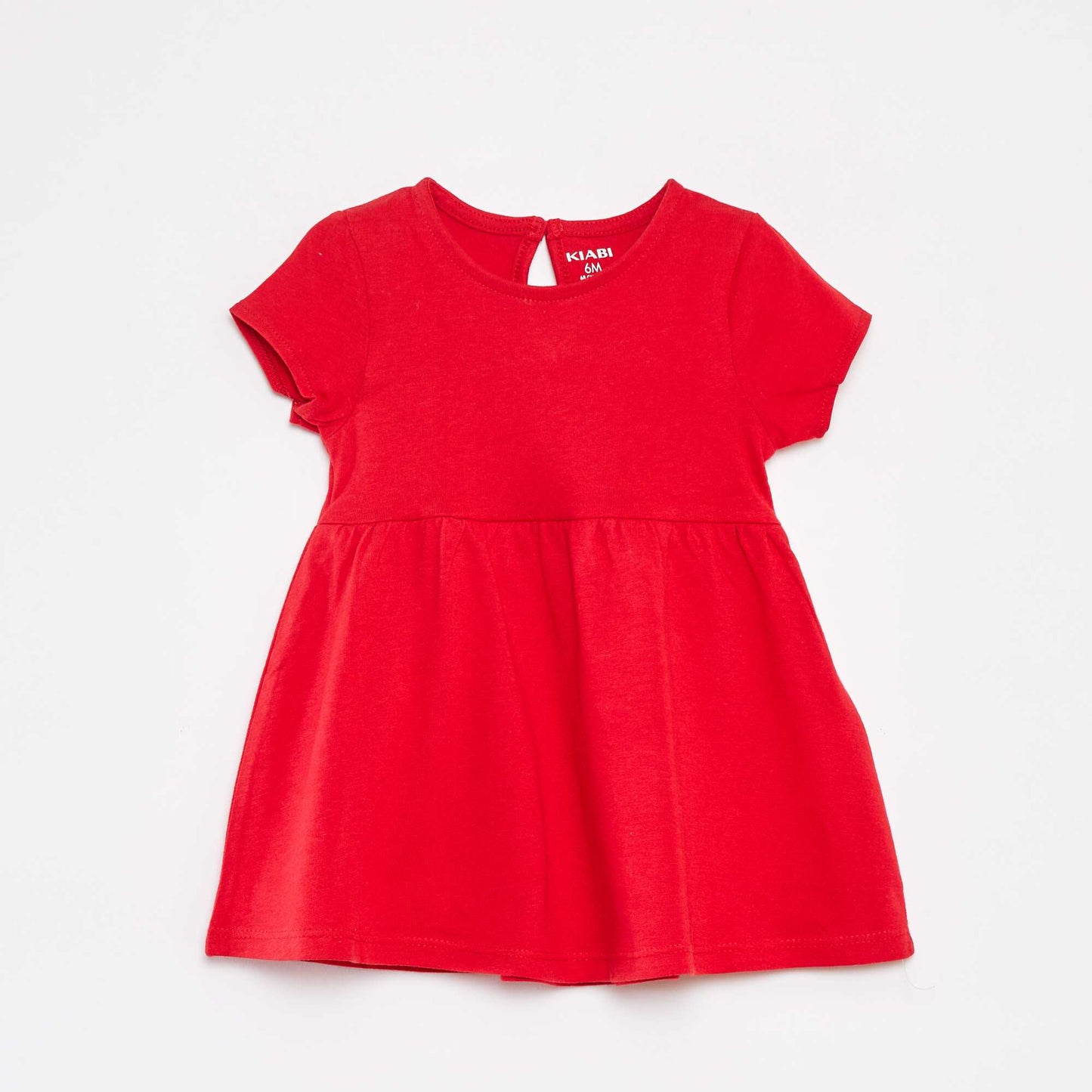 Lot de 2 robes à manches courtes ROUGE
