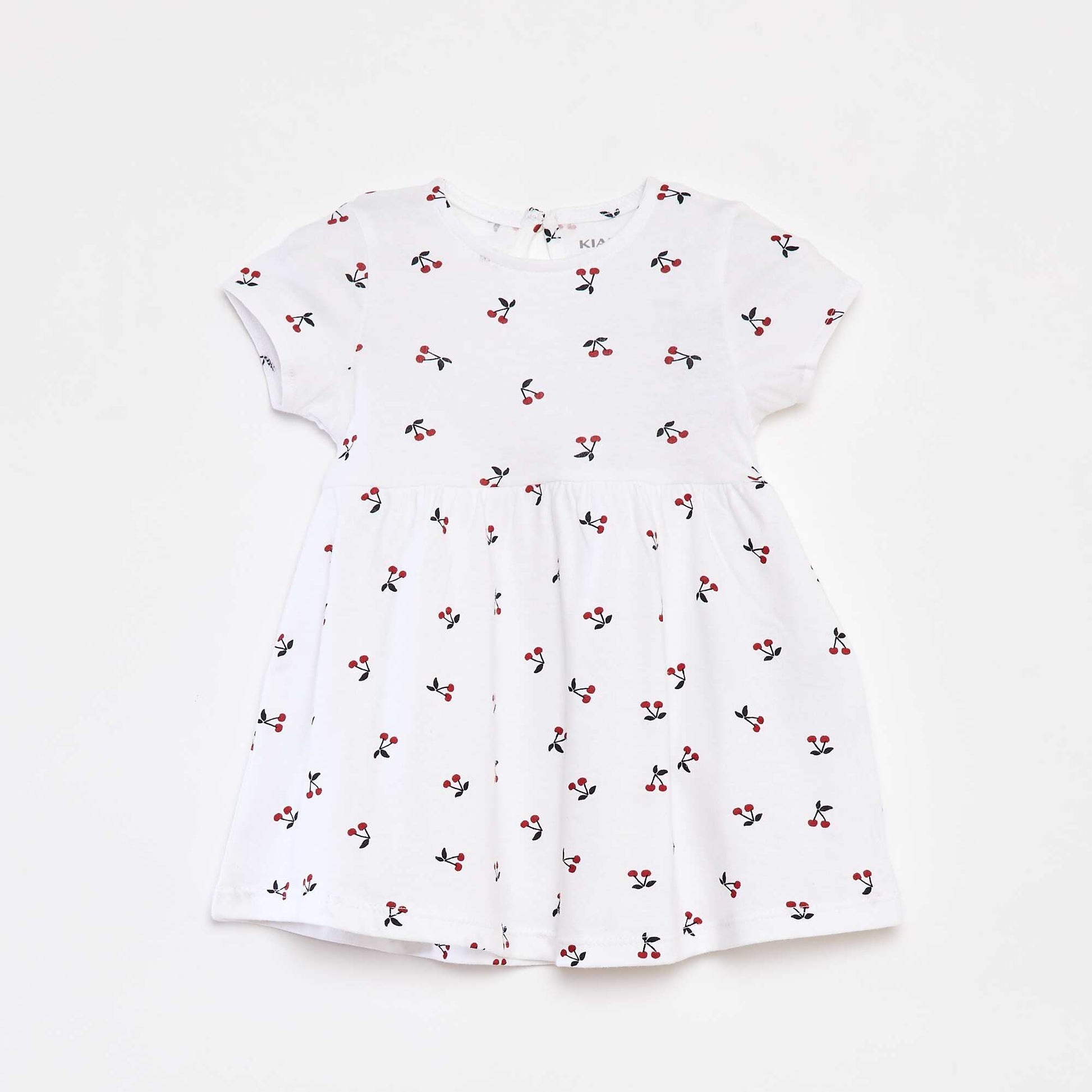 Lot de 2 robes à manches courtes ROUGE