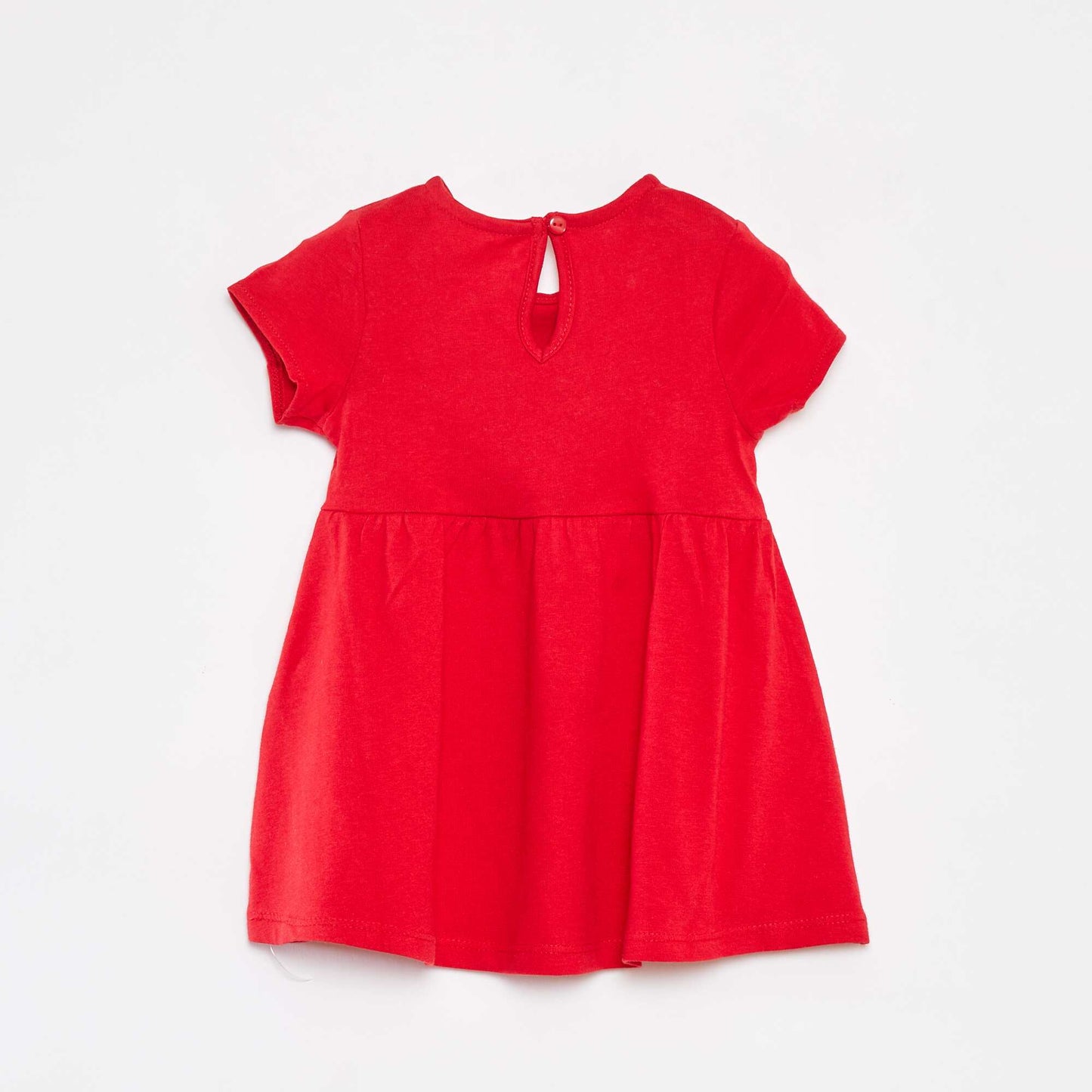 Lot de 2 robes à manches courtes ROUGE
