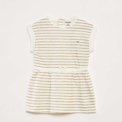 Robe en jersey à motif BLANC