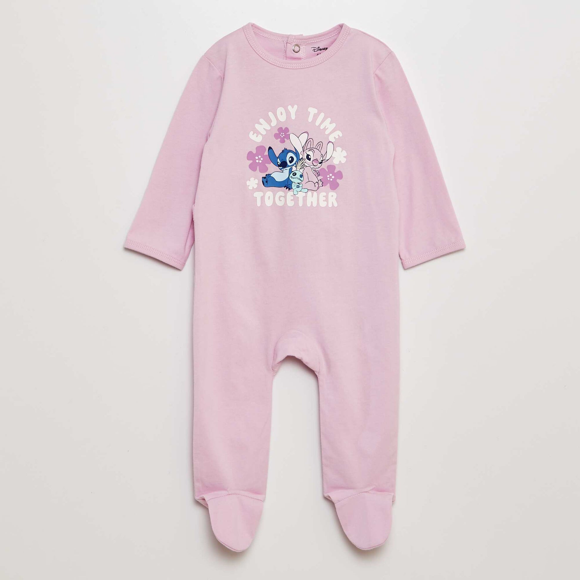Lot de 2 Dors bien 'Stitch' de 'Disney' - 2 pièces ROSE