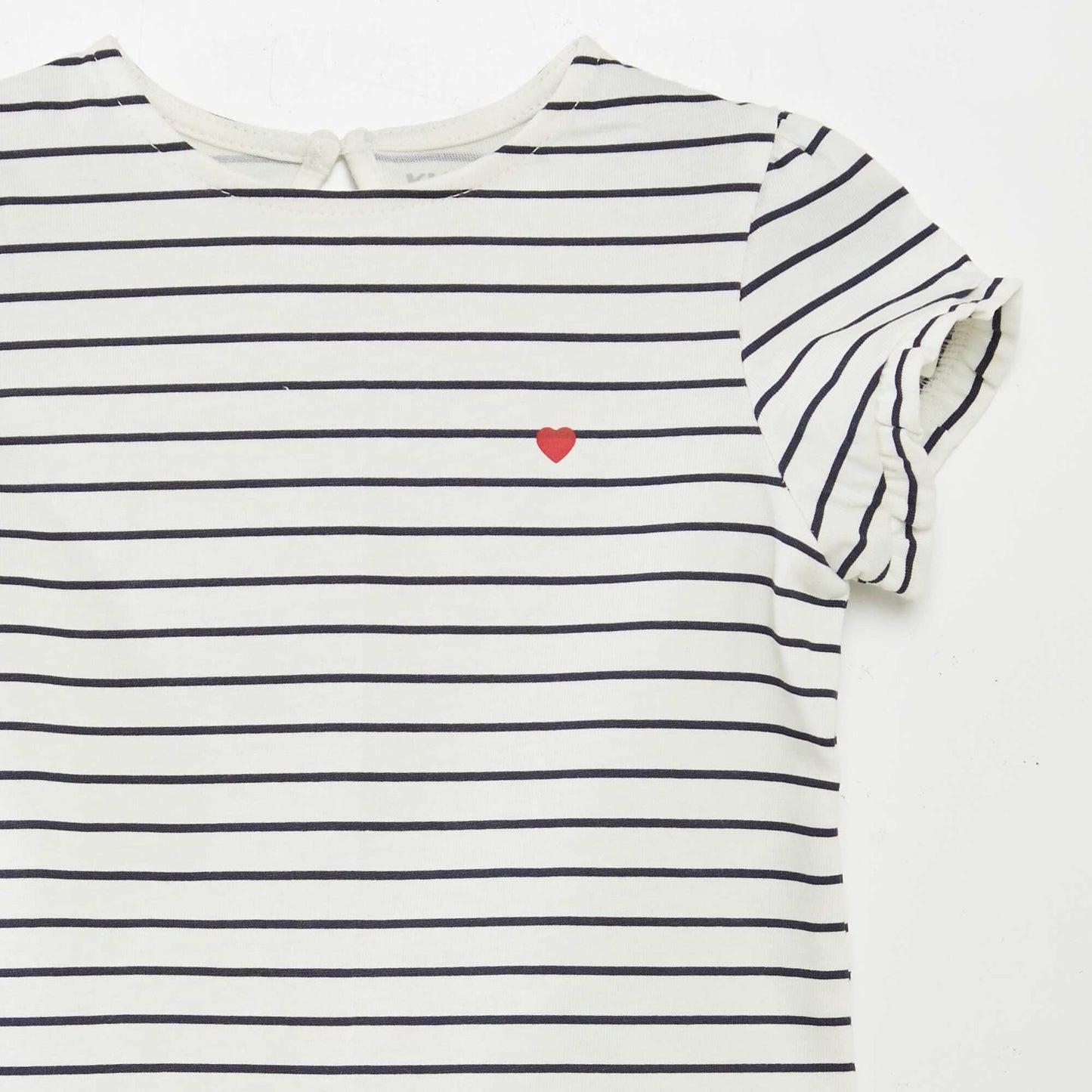 Ensemble t-shirt + legging côtelé - 2 pièces BLANC