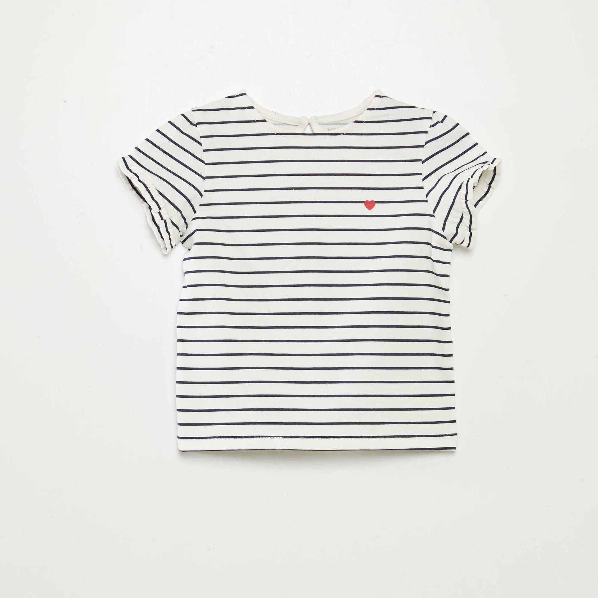 Ensemble t-shirt + legging côtelé - 2 pièces BLANC