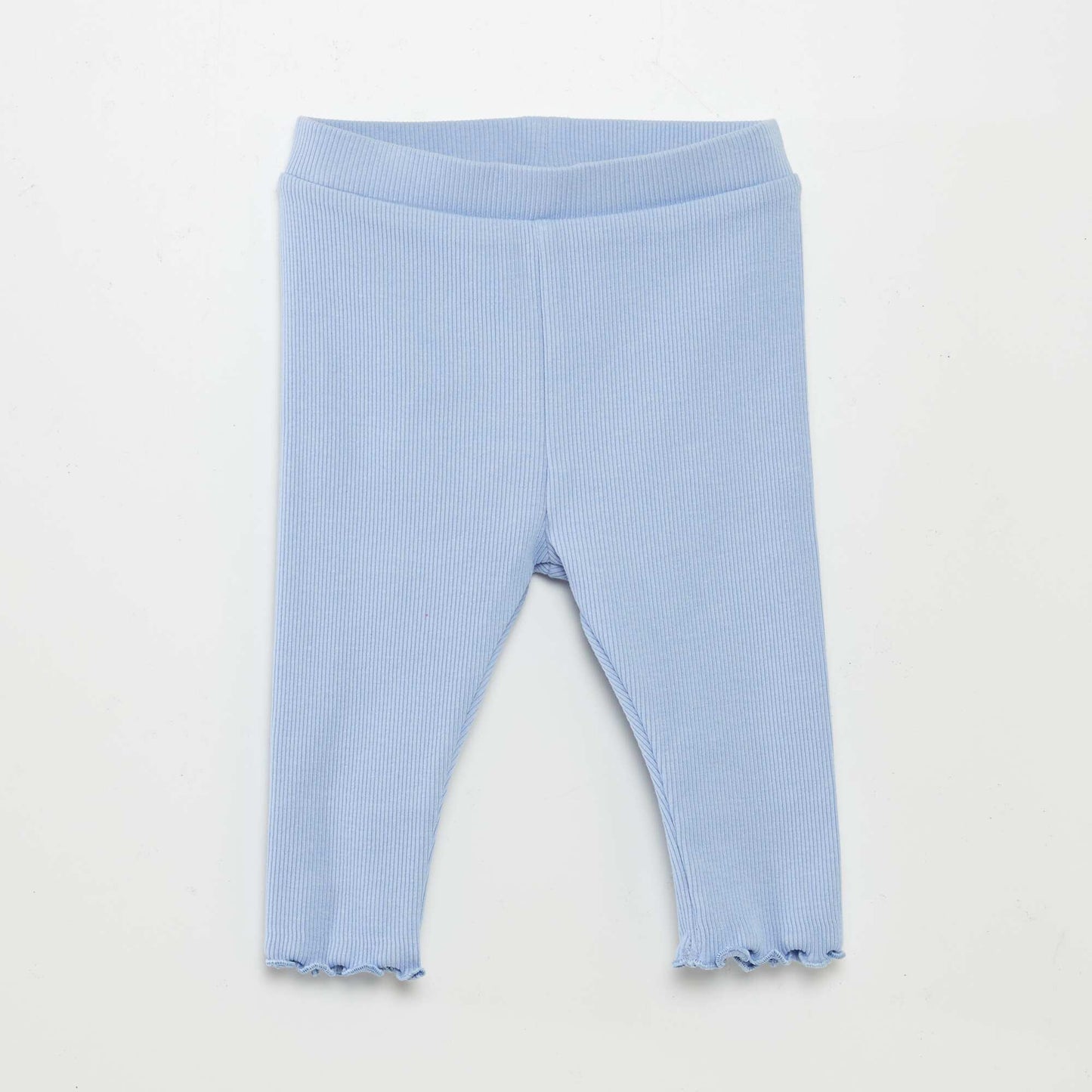 Ensemble t-shirt + legging côtelé - 2 pièces BLANC