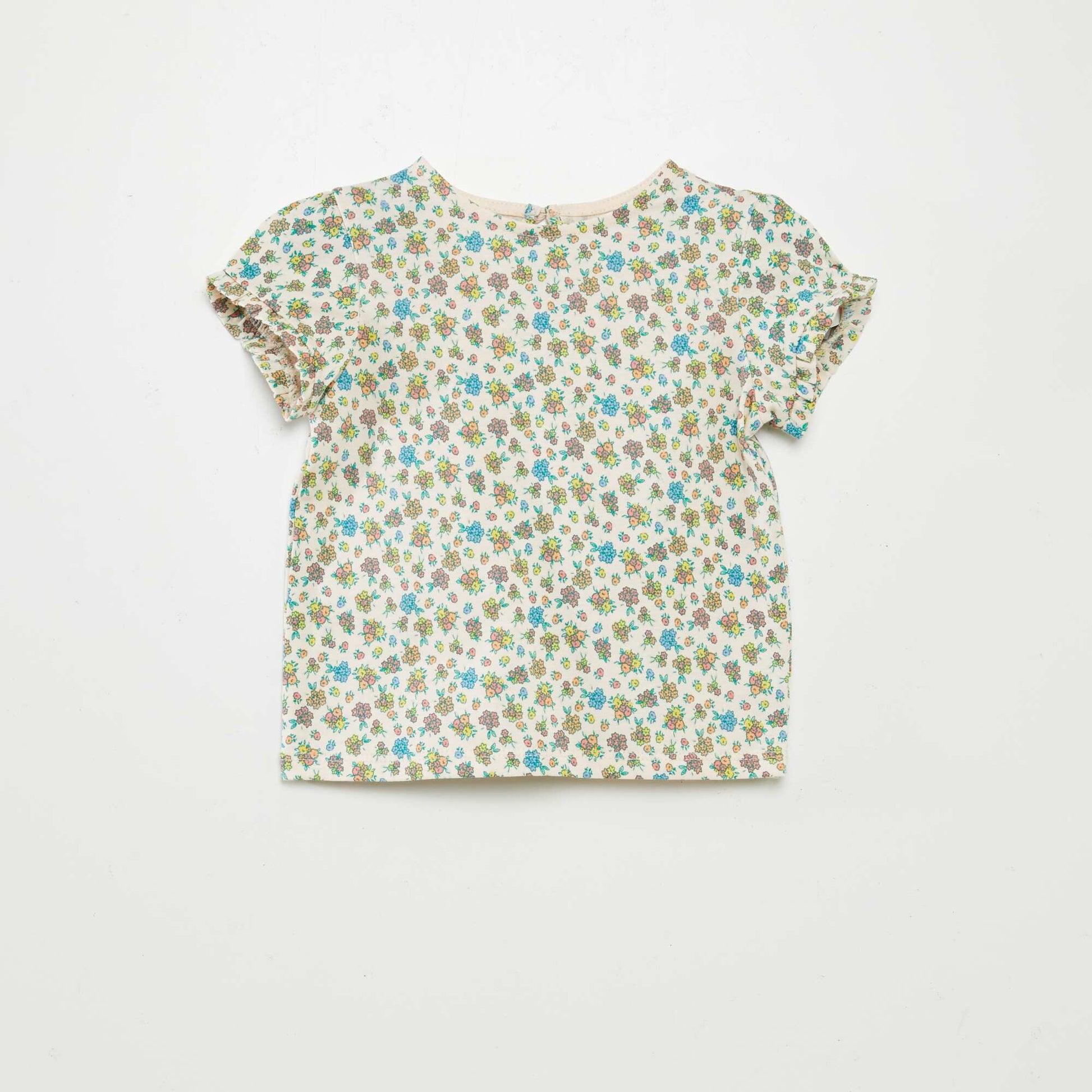 Ensemble t-shirt + legging côtelé - 2 pièces ROSE