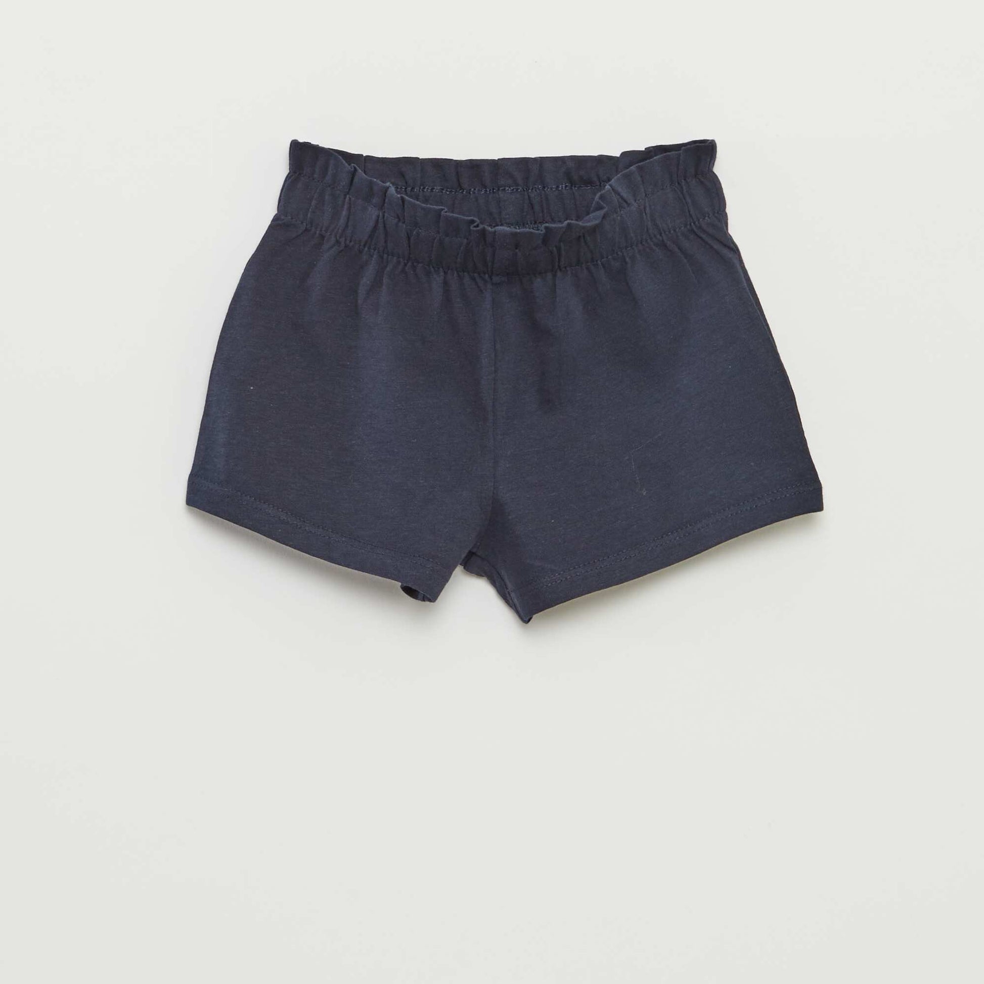 Ensemble short + t-shirt volanté - 2 pièces BLANC