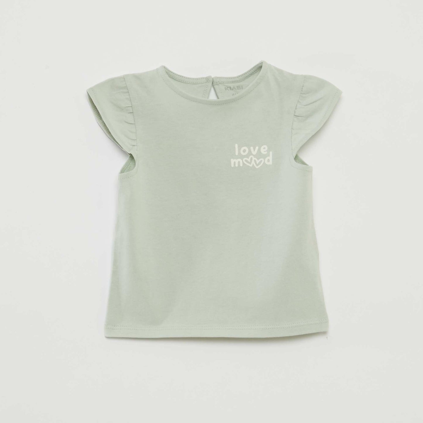 Ensemble short + t-shirt volanté - 2 pièces VERT