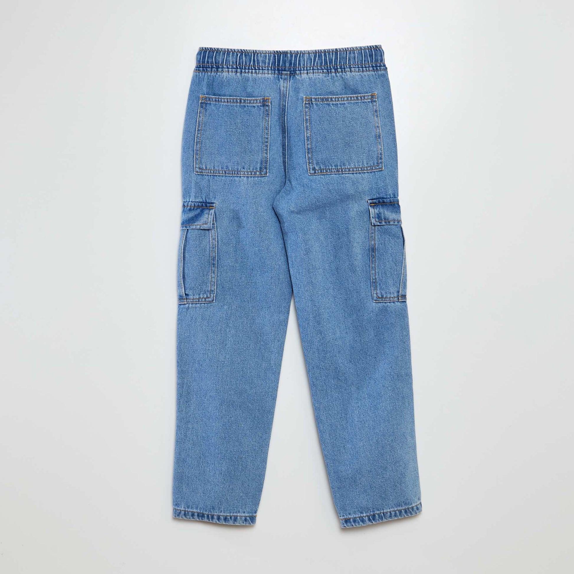 Jean denim avec poches BLEU