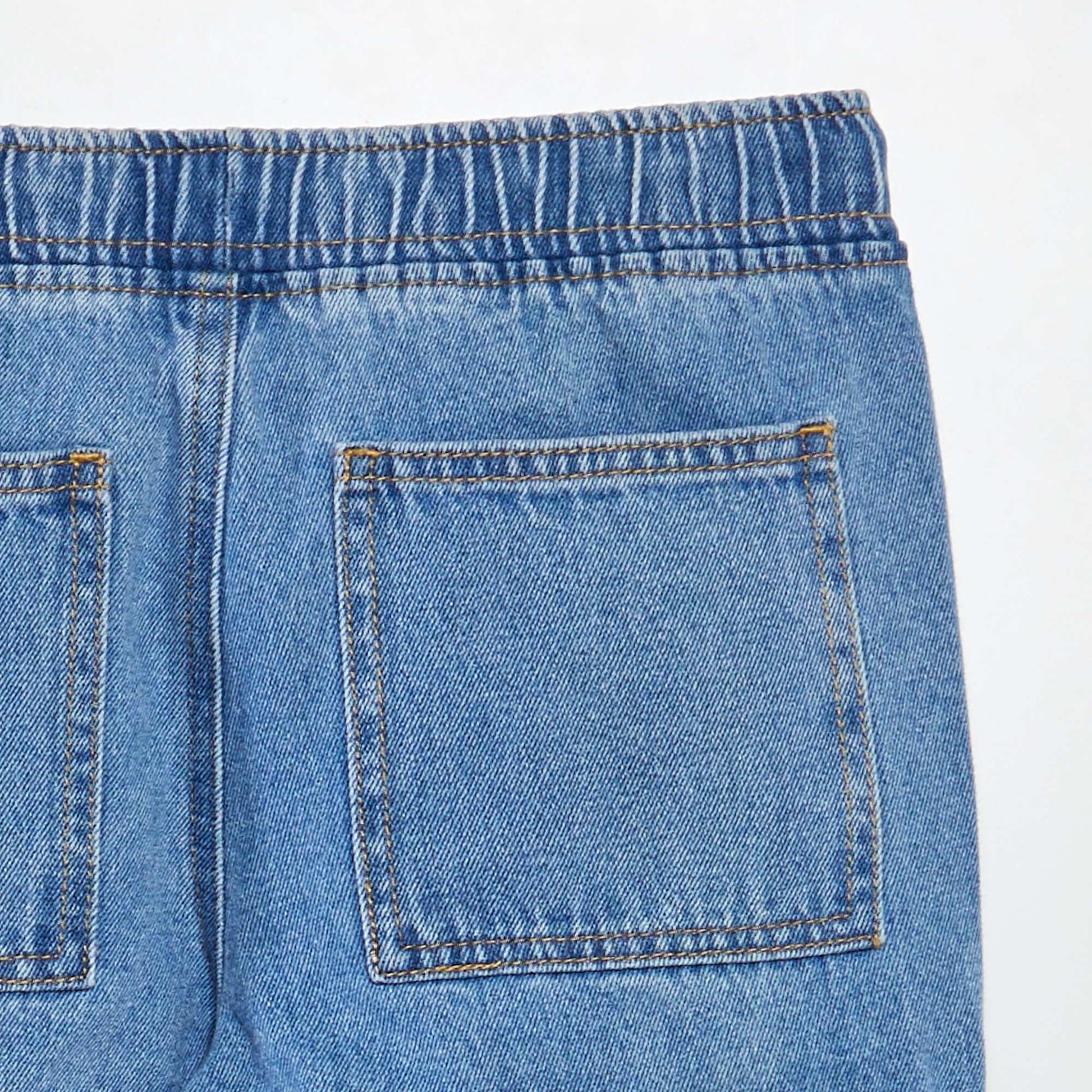 Jean denim avec poches BLEU