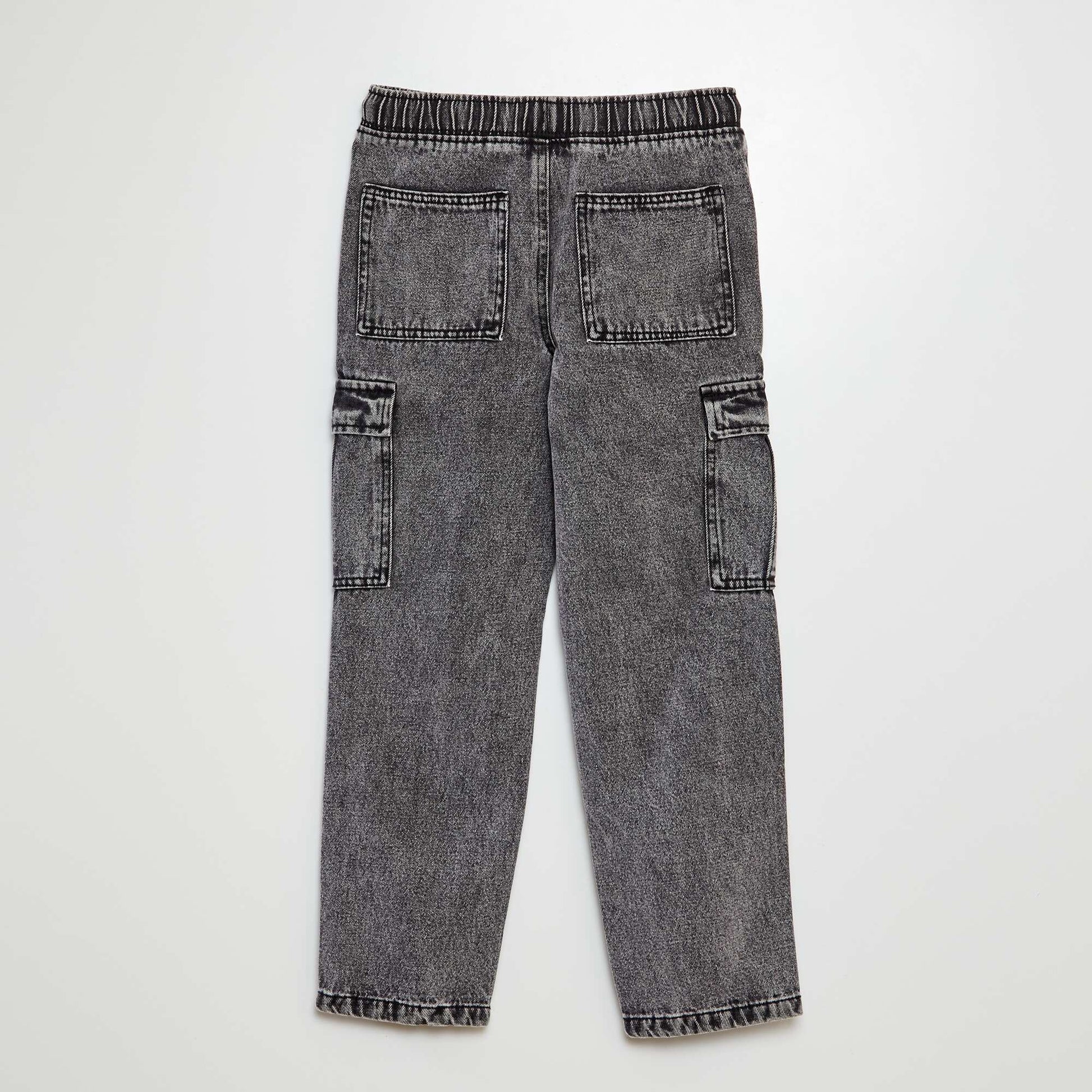 Jean denim avec poches GRIS