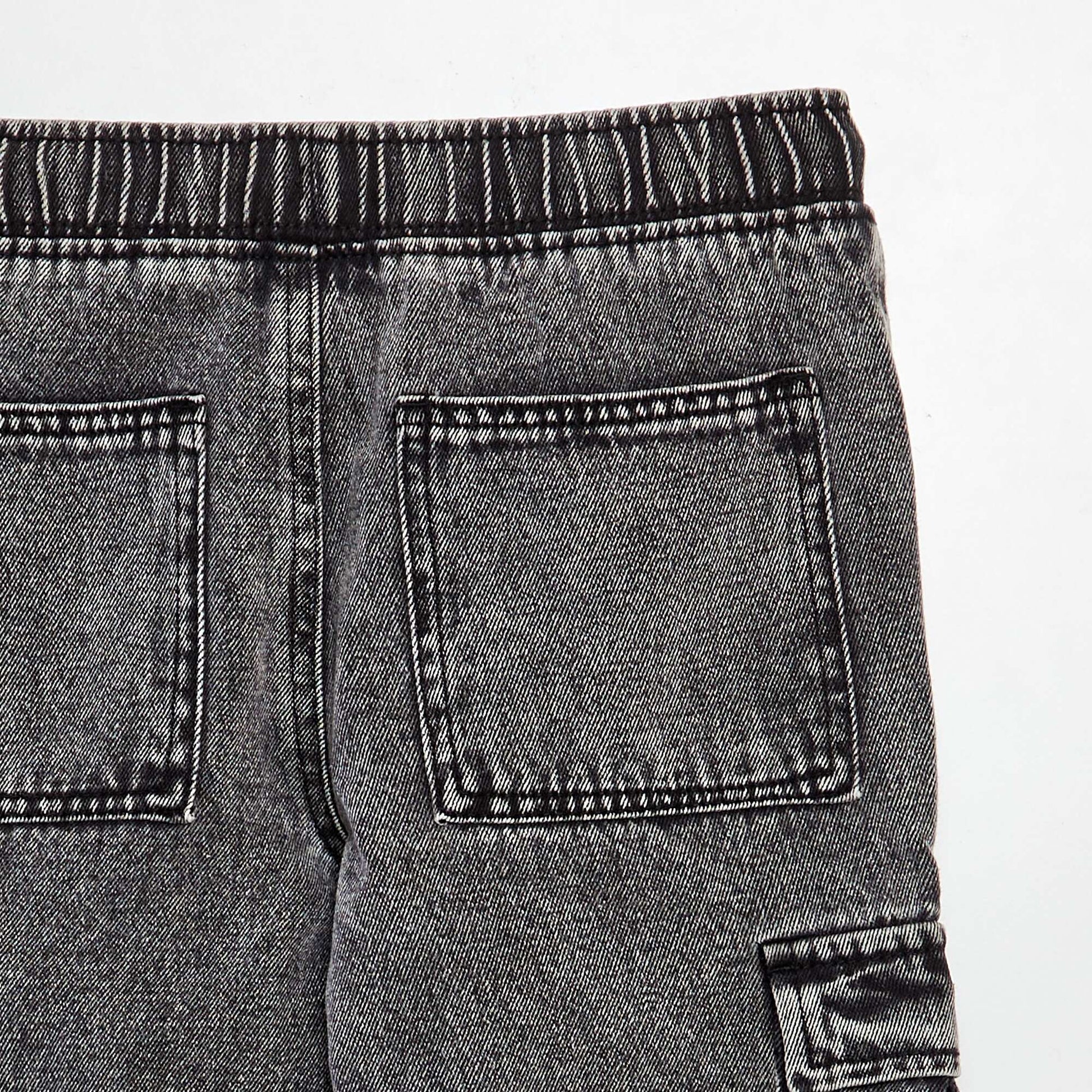 Jean denim avec poches GRIS
