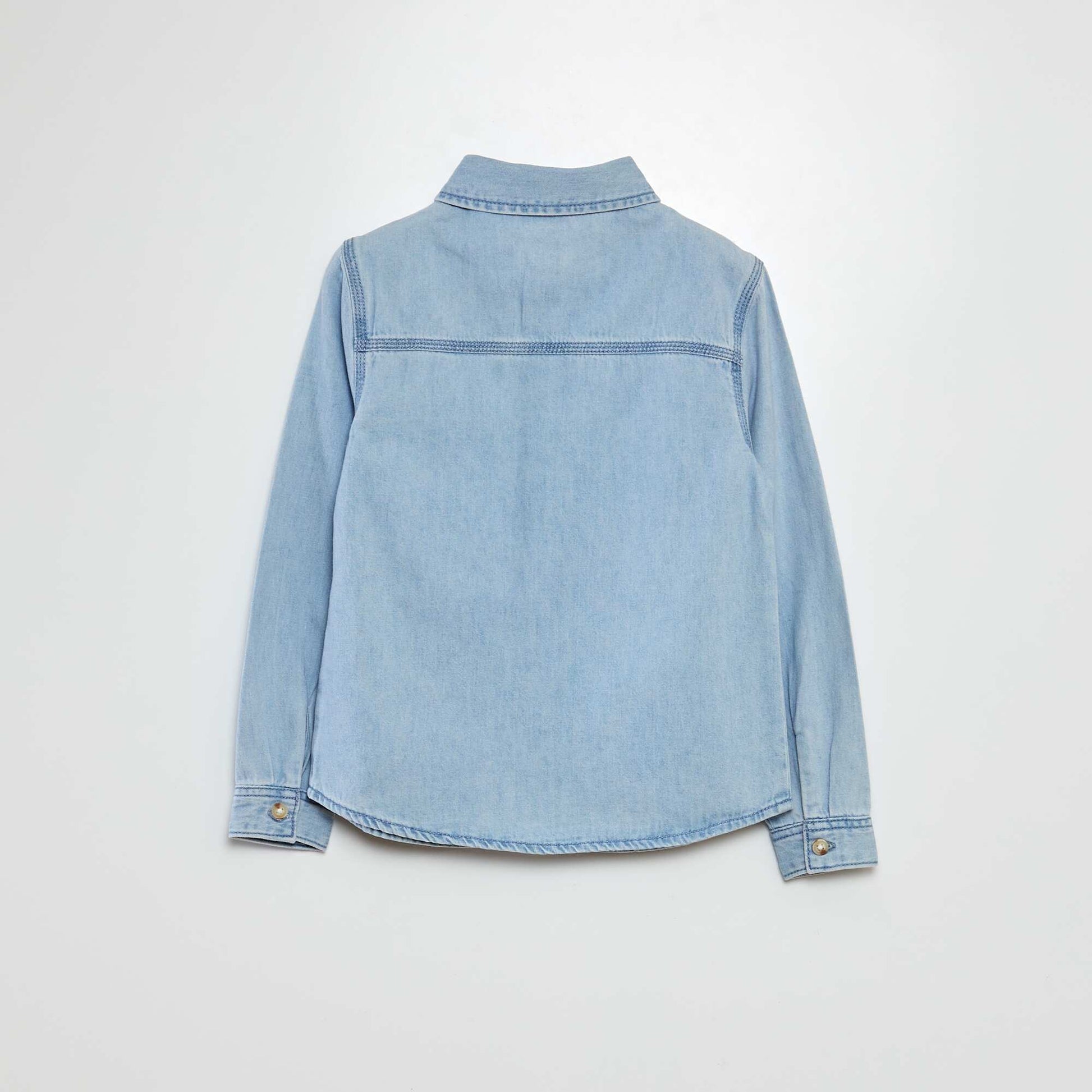 Chemise en denim BLEU