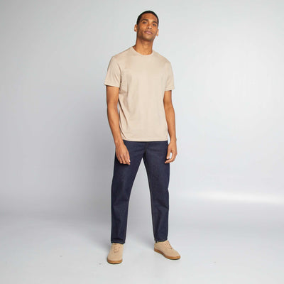 Jean tapered slim / coupe fuselée 5 poches Bleu