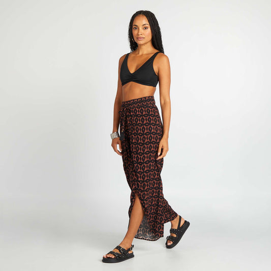 Pantalon de plage large imprimé IMPRIMé IKAT
