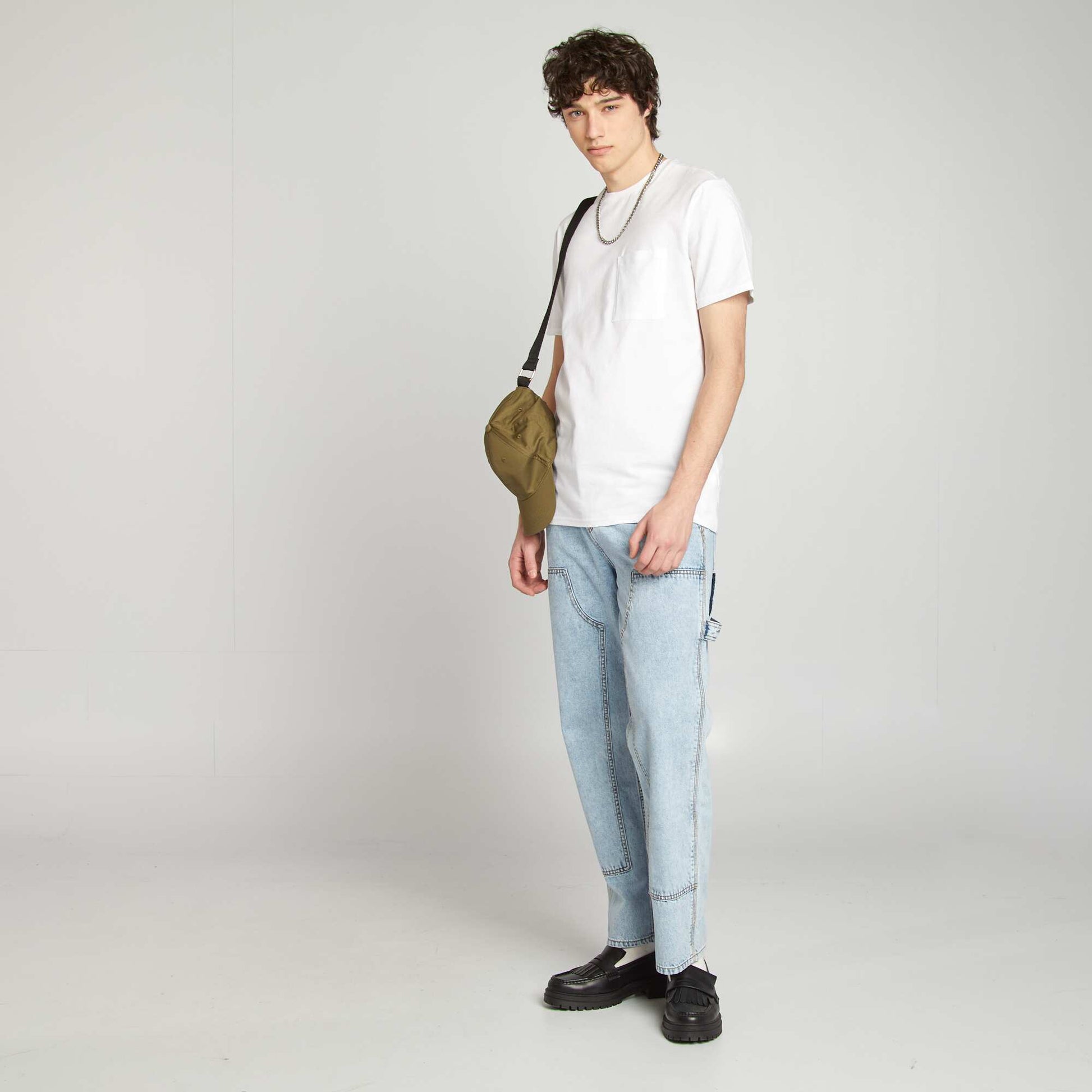 Jean style carpenter BLEU