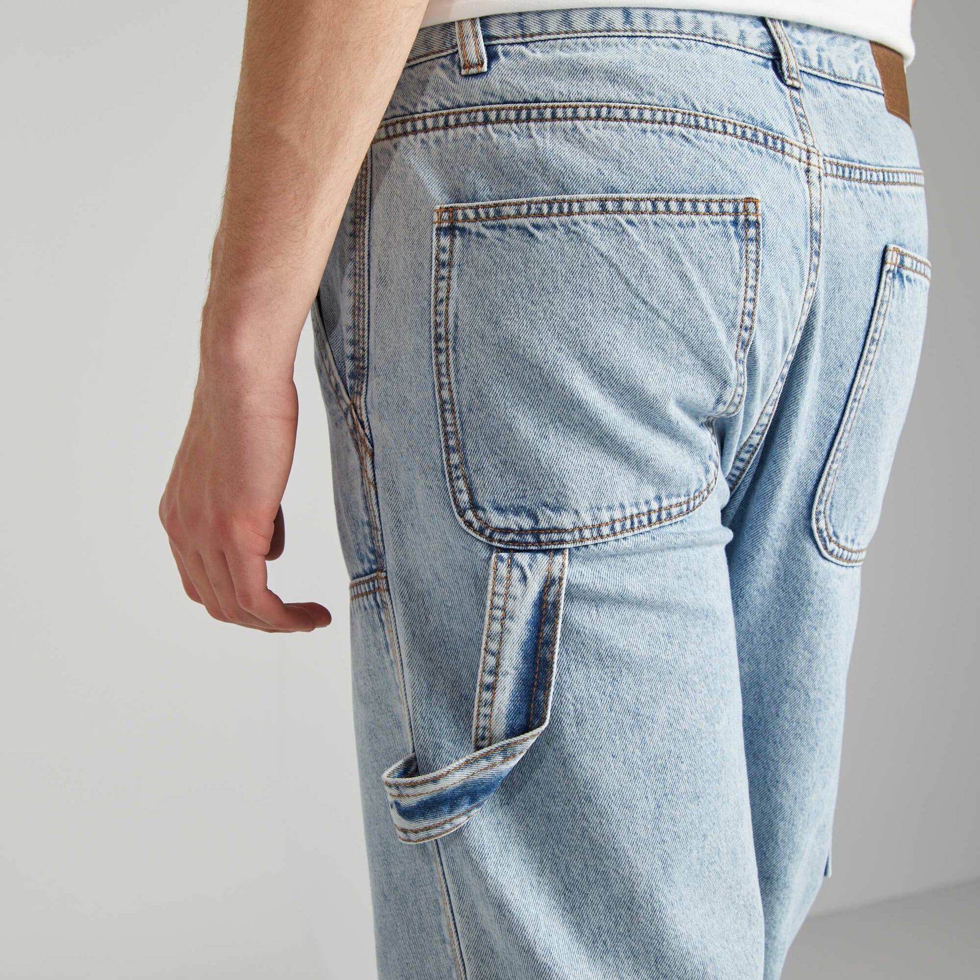 Jean style carpenter BLEU