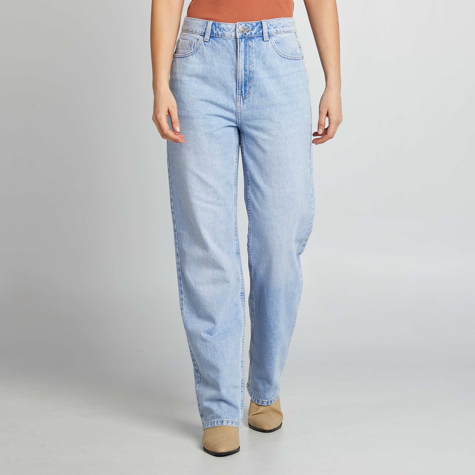 Jean regular / coupe droite DOUBLE STONE
