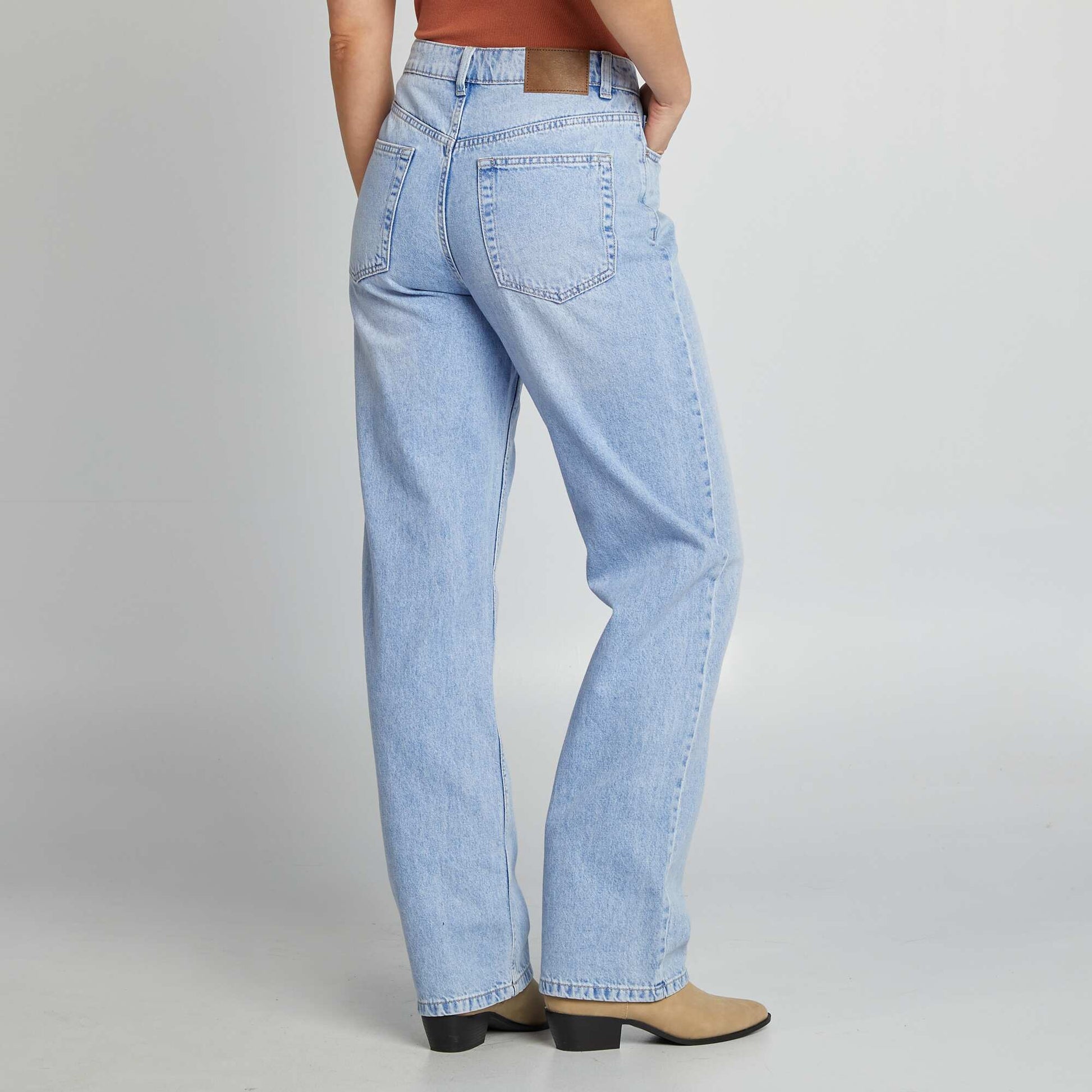 Jean regular / coupe droite DOUBLE STONE
