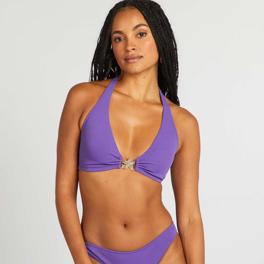 Soutien-gorge de bain avec détail étoile VIOLET