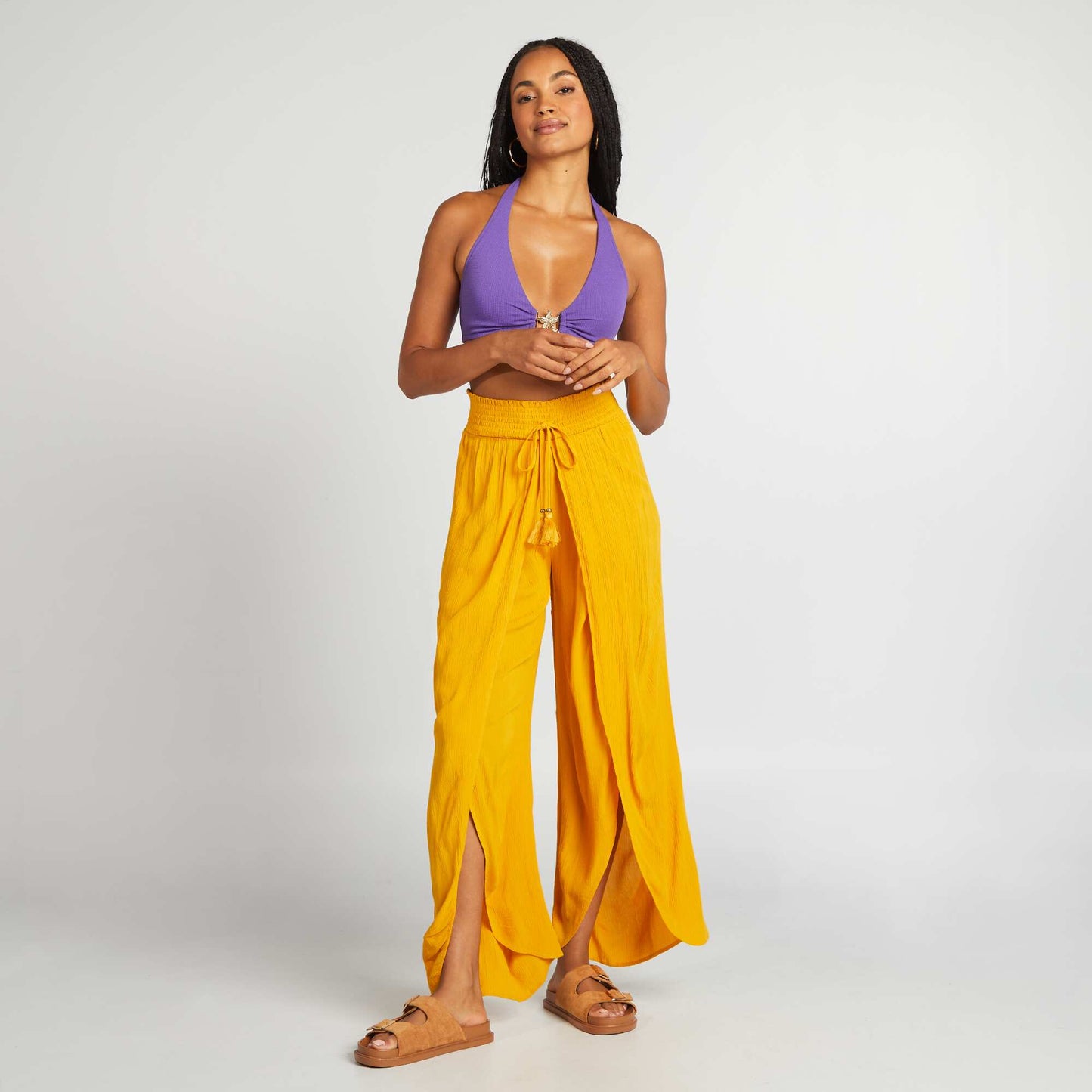 Soutien-gorge de bain avec détail étoile VIOLET
