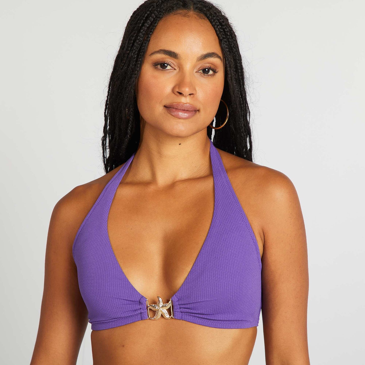 Soutien-gorge de bain avec détail étoile VIOLET