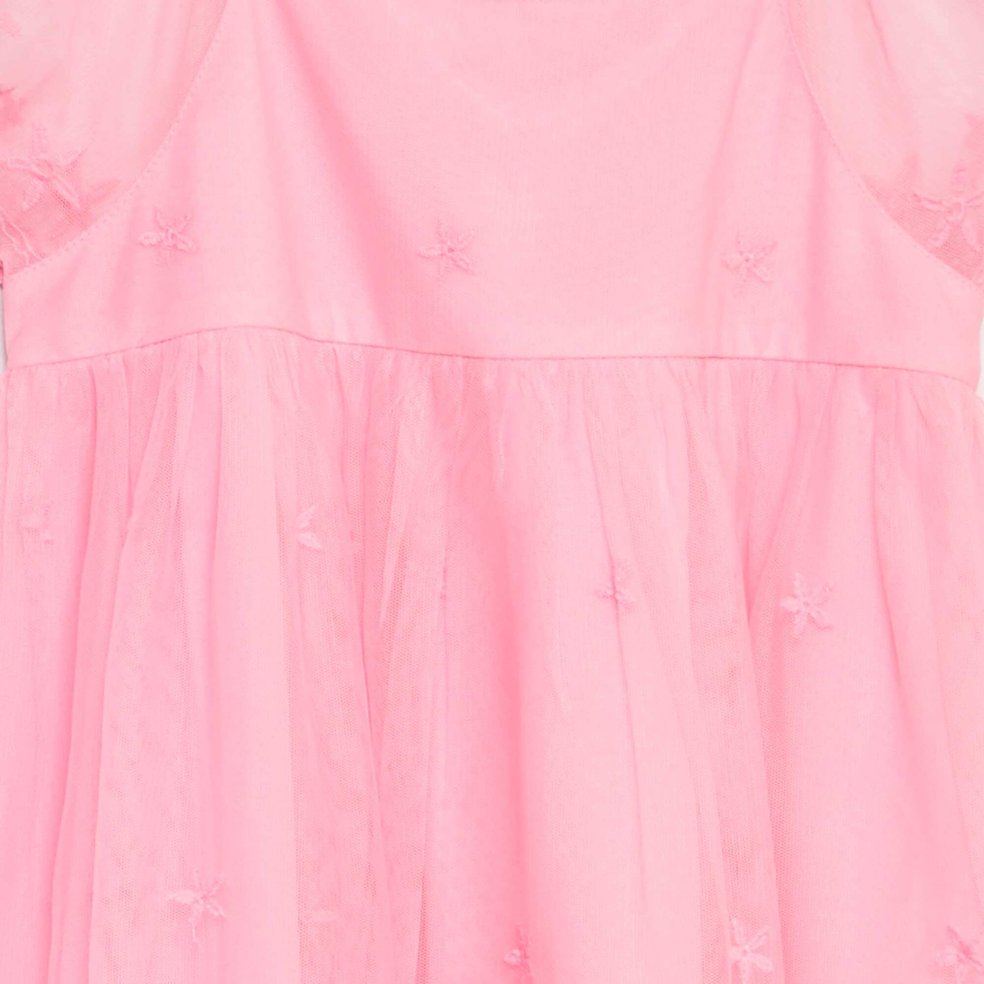 Robe en tulle brodée ROSE