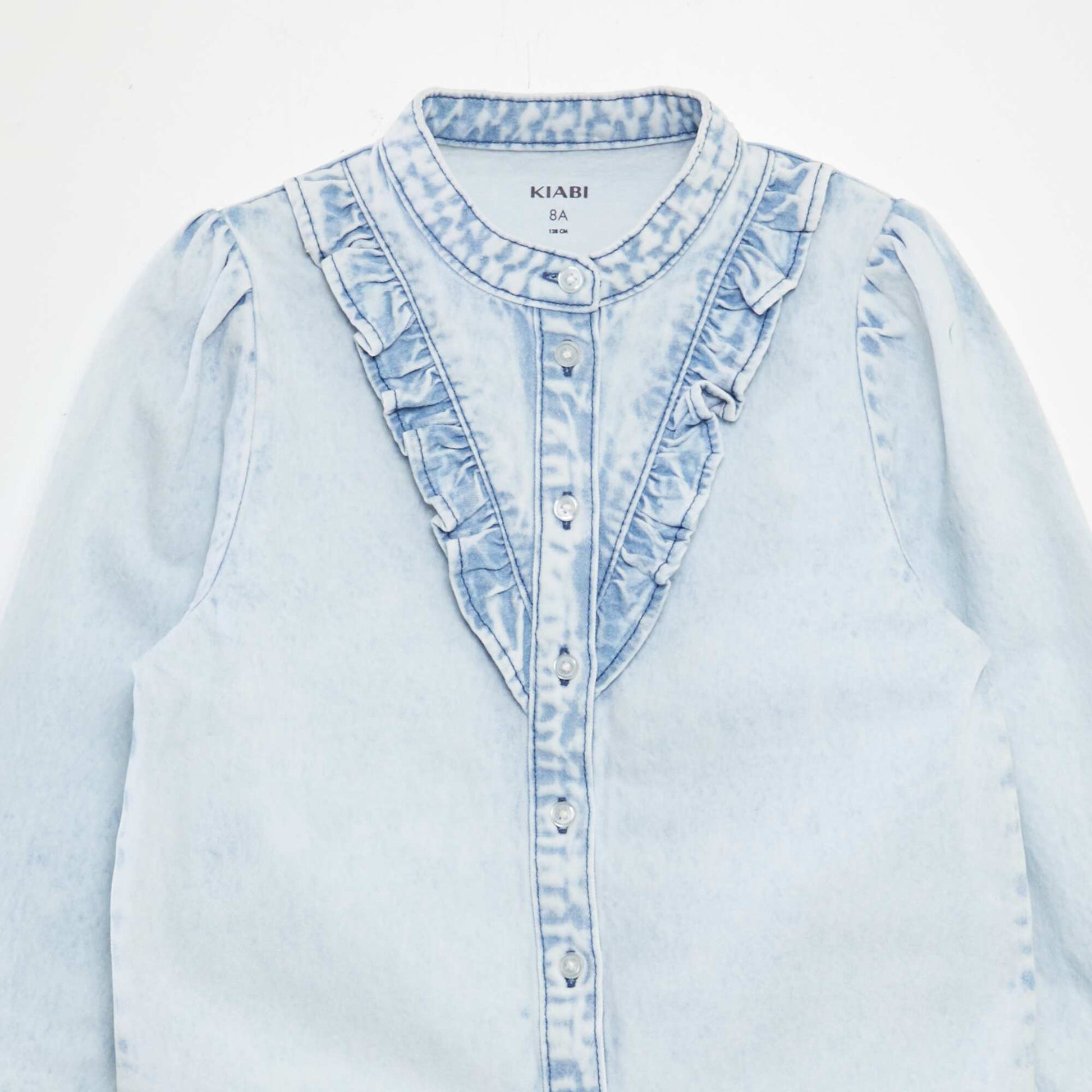 Chemise en jean Bleu