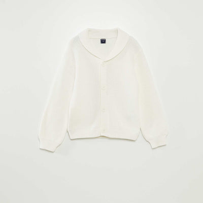 Gilet en maille tricot BEIGE