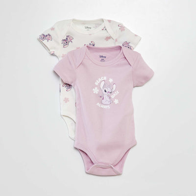 Lot de 2 bodies à manches courtes 'Simba' 'Disney' ROSE