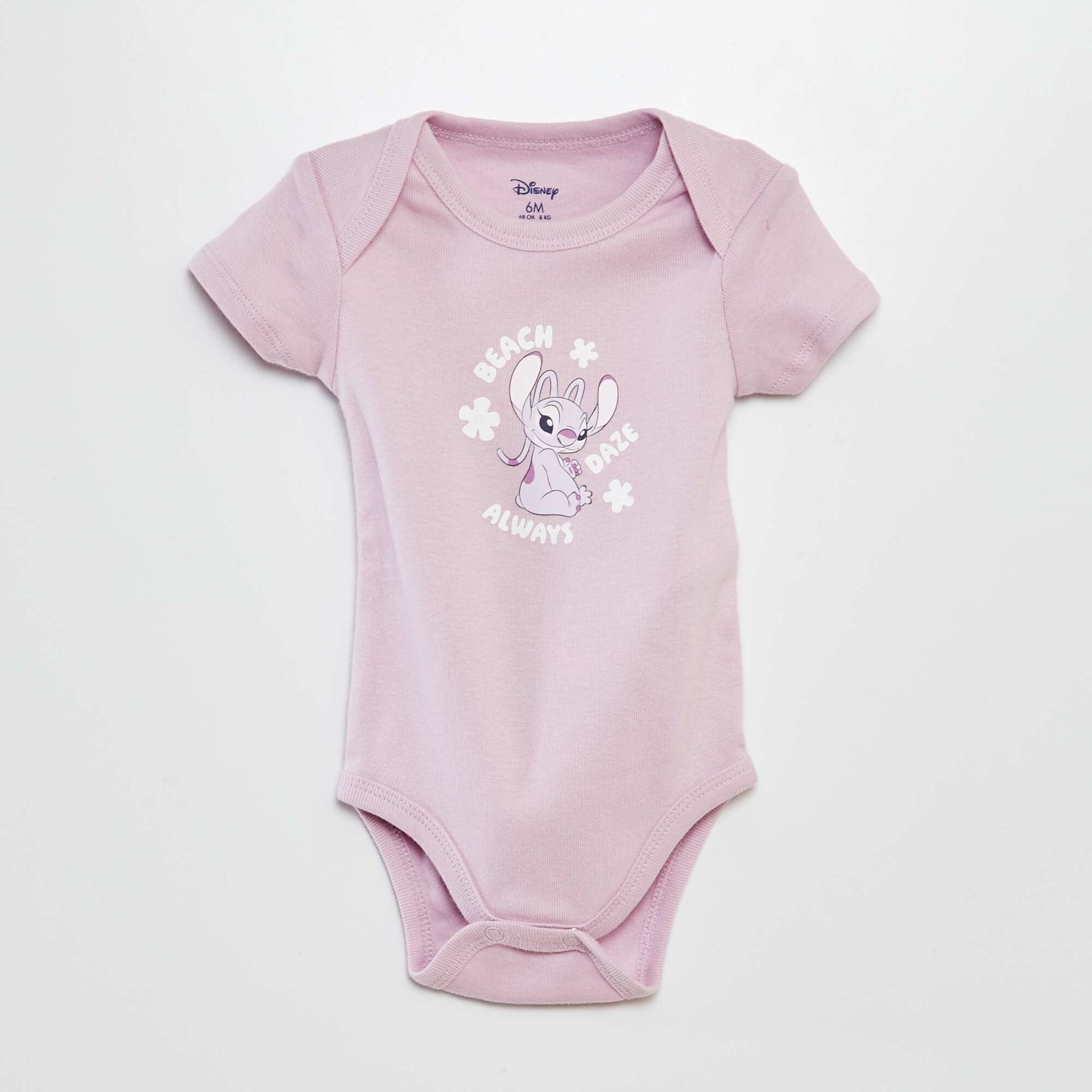 Lot de 2 bodies à manches courtes 'Simba' 'Disney' ROSE