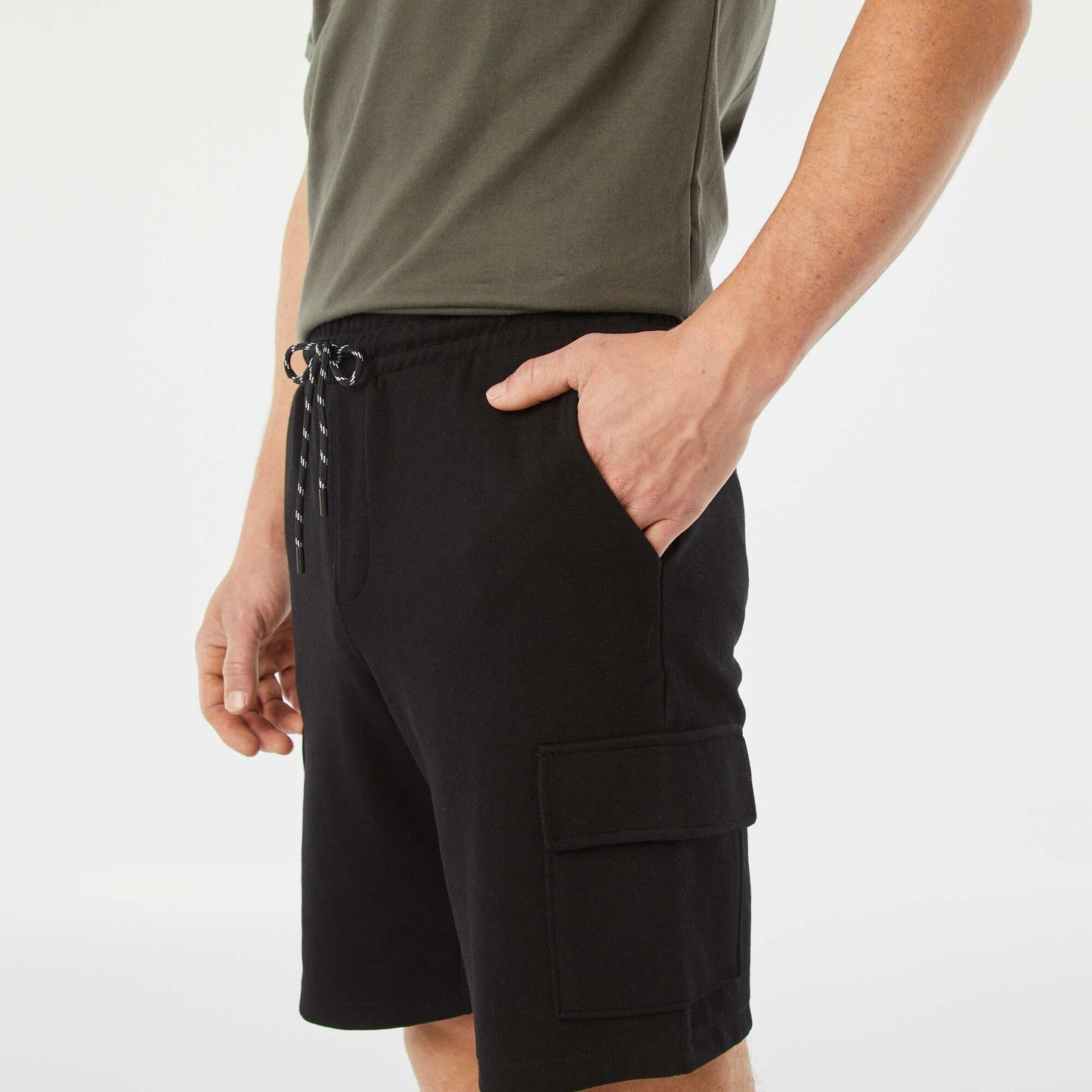 Bermuda de sport NOIR