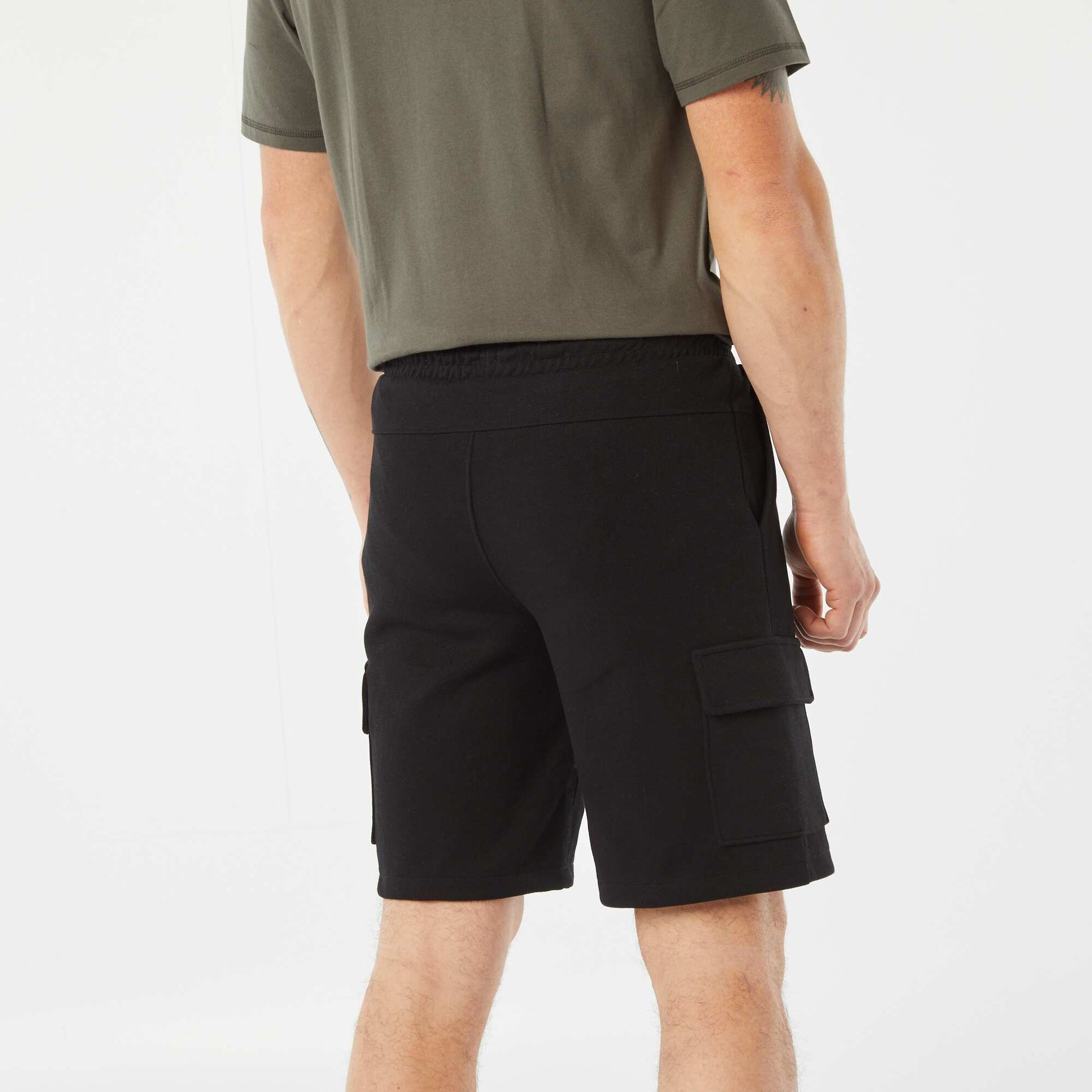 Bermuda de sport NOIR