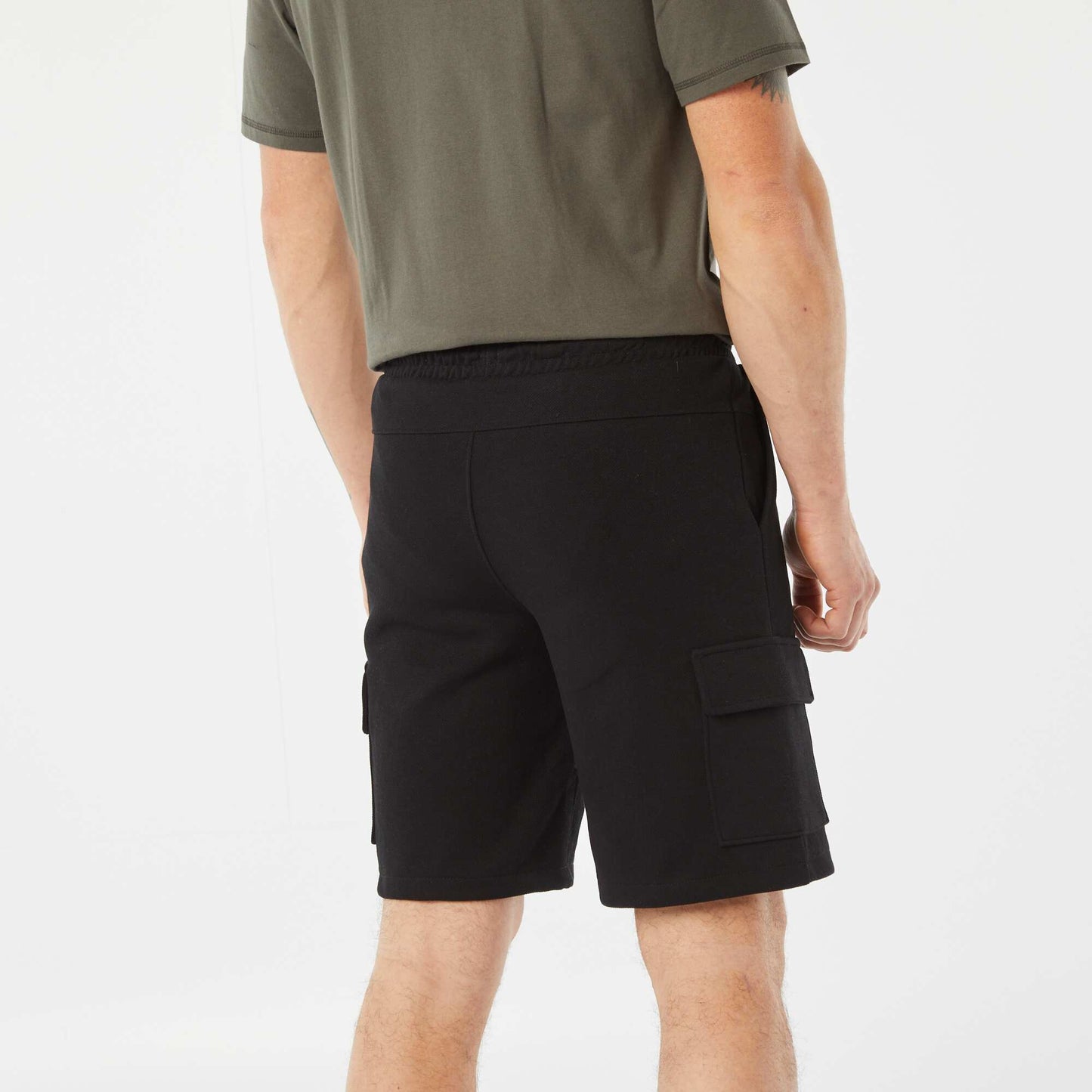 Bermuda de sport NOIR