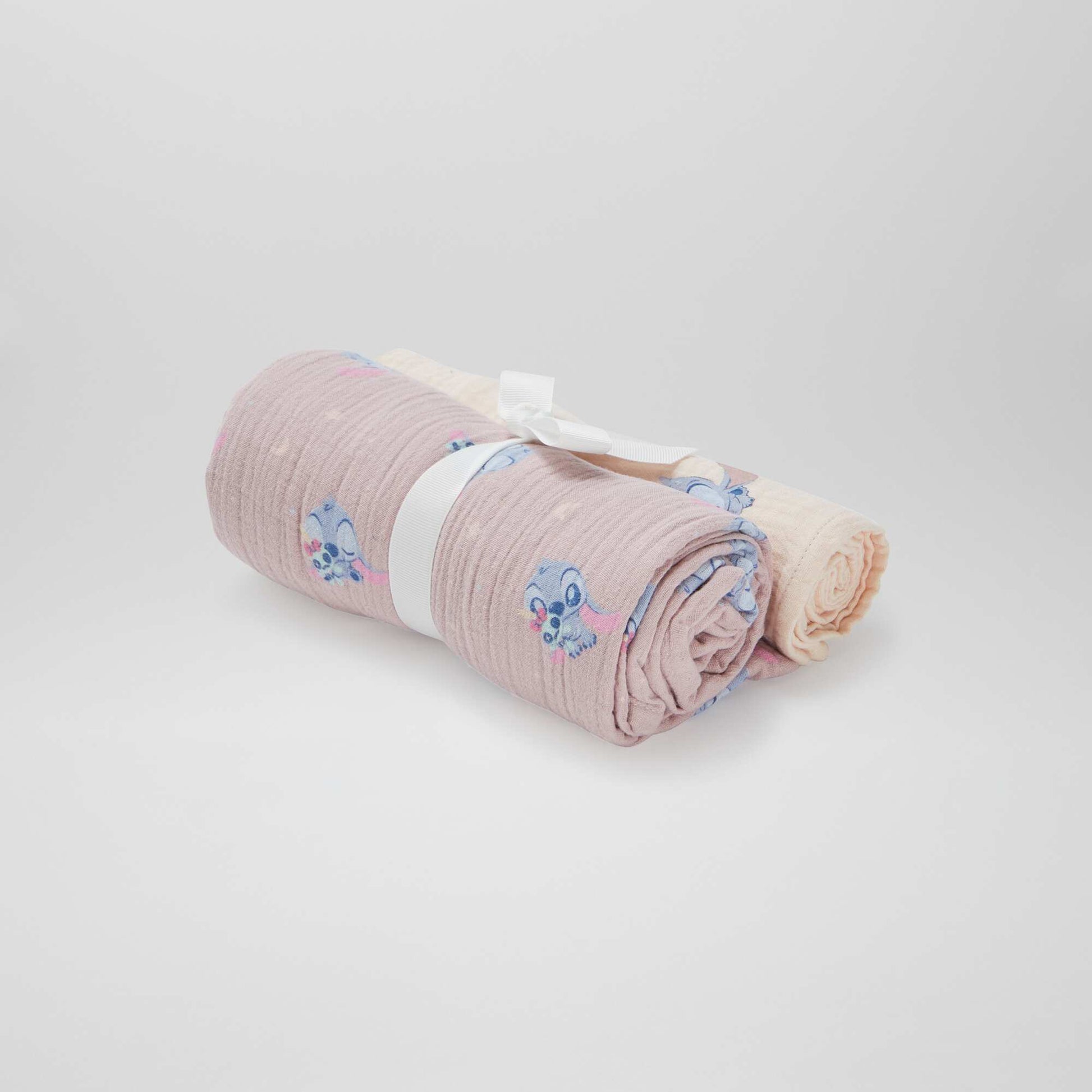 Lot de 2 langes 'Stitch' de 'Disney' - 2 pièces ROSE