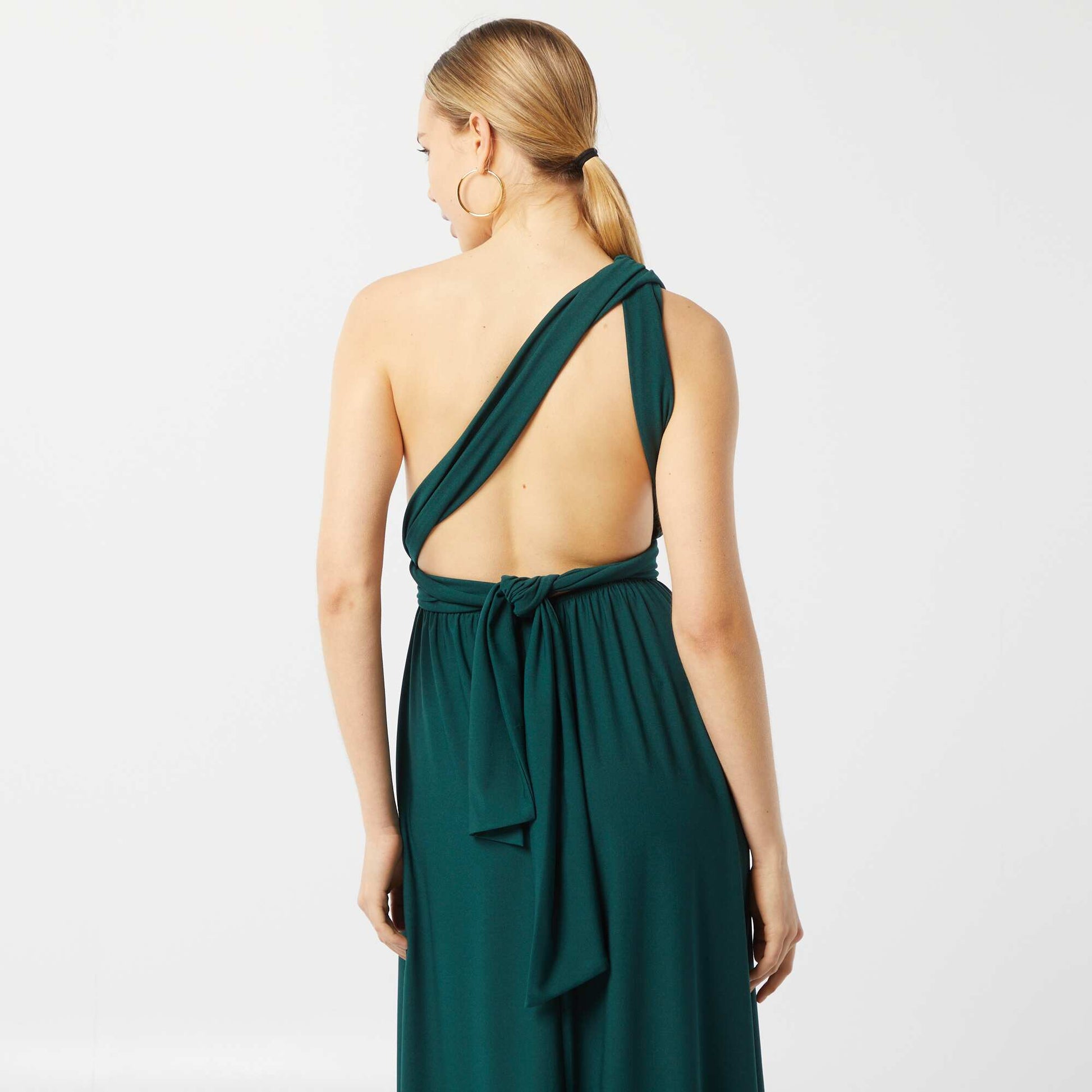 Robe longue multipositions VERT
